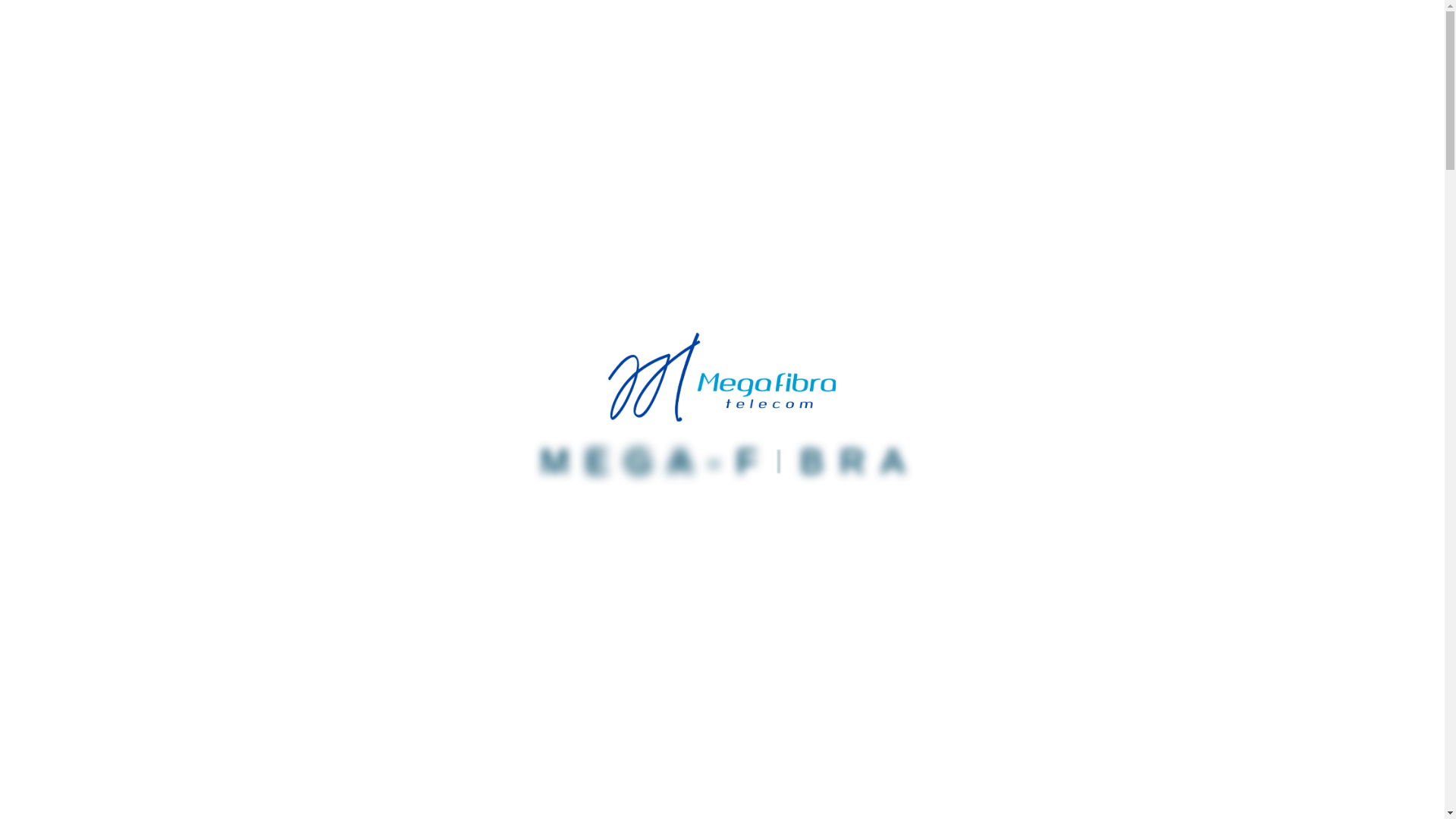 website screenshot of https://megafibratelecom.net.br/