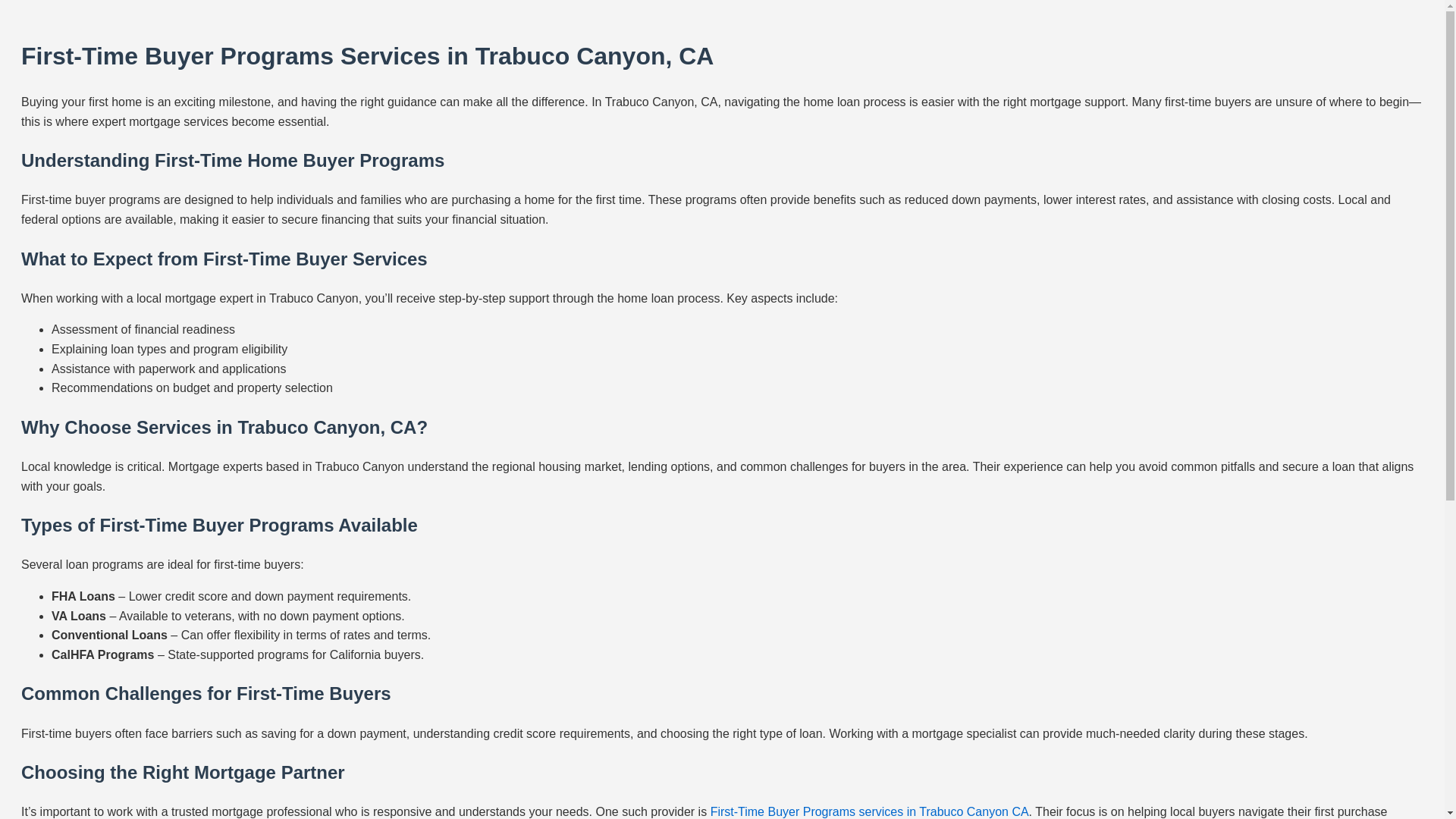 website screenshot of https://first-time-buyer-programs-trabuco-canyon-ca.pages.dev/