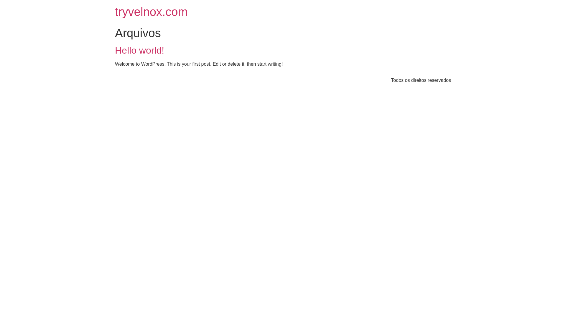 website screenshot of https://tryvelnox.com/