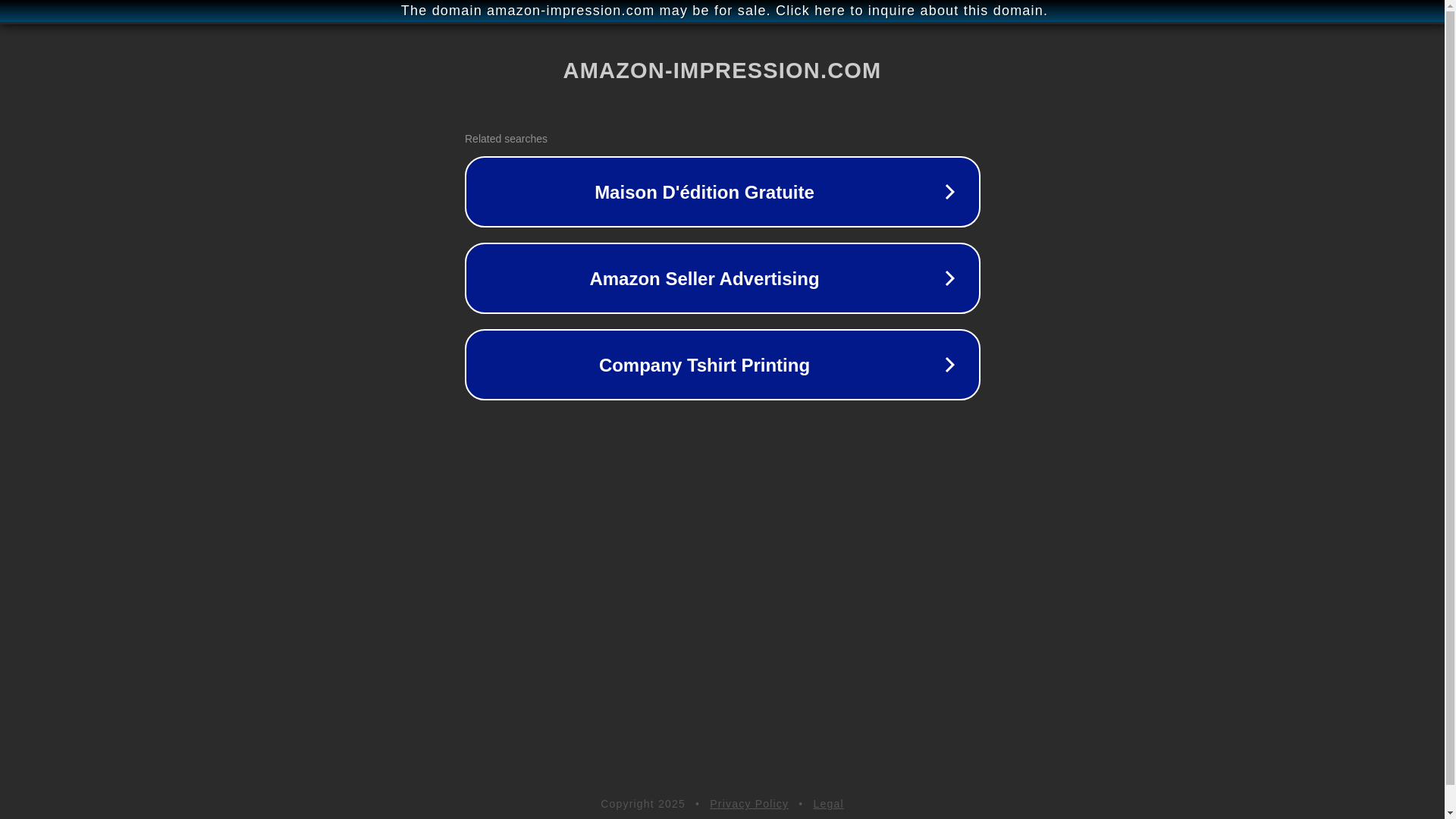 website screenshot of https://amazon-impression.com/