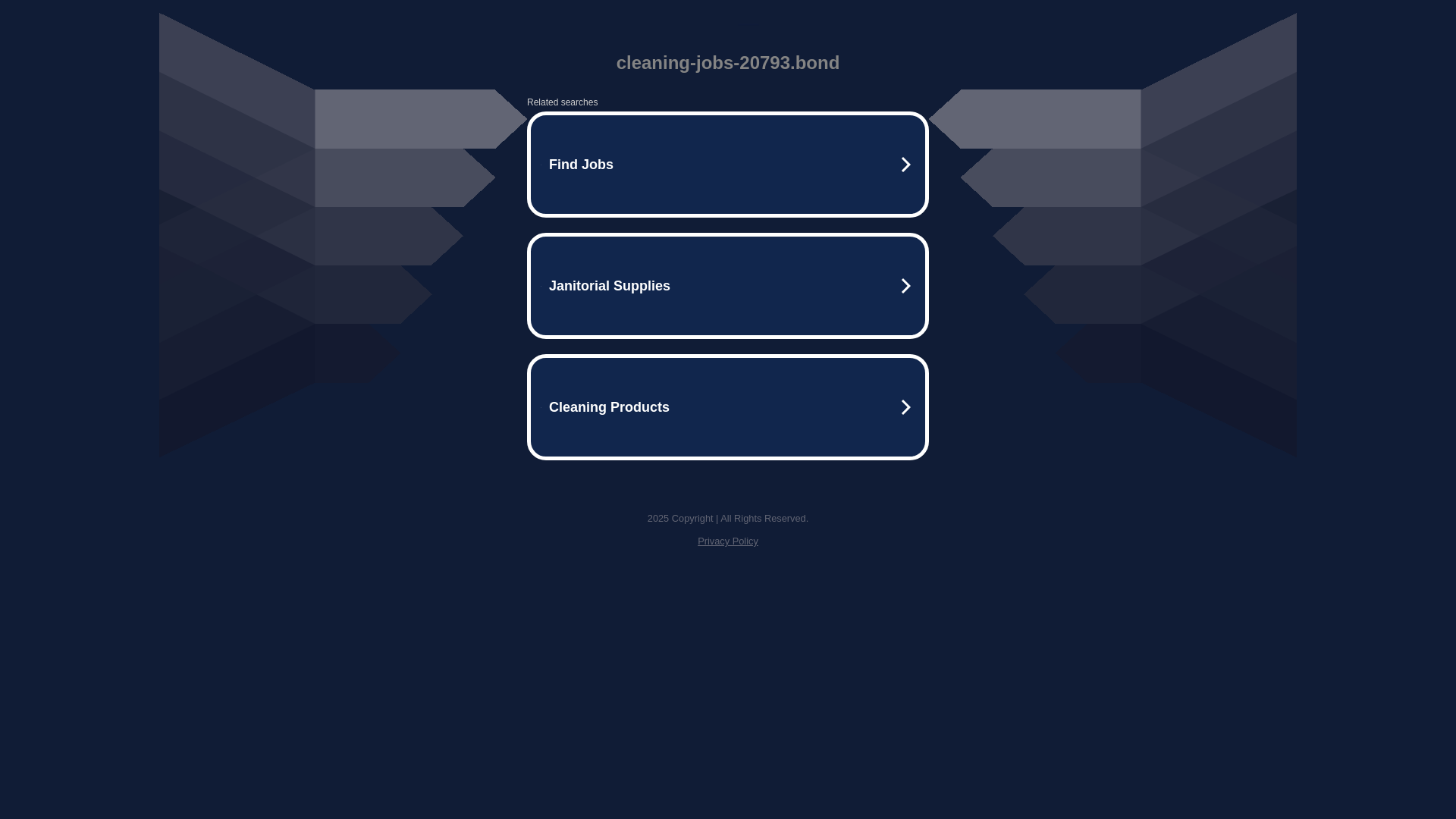 website screenshot of https://cleaning-jobs-20793.bond/