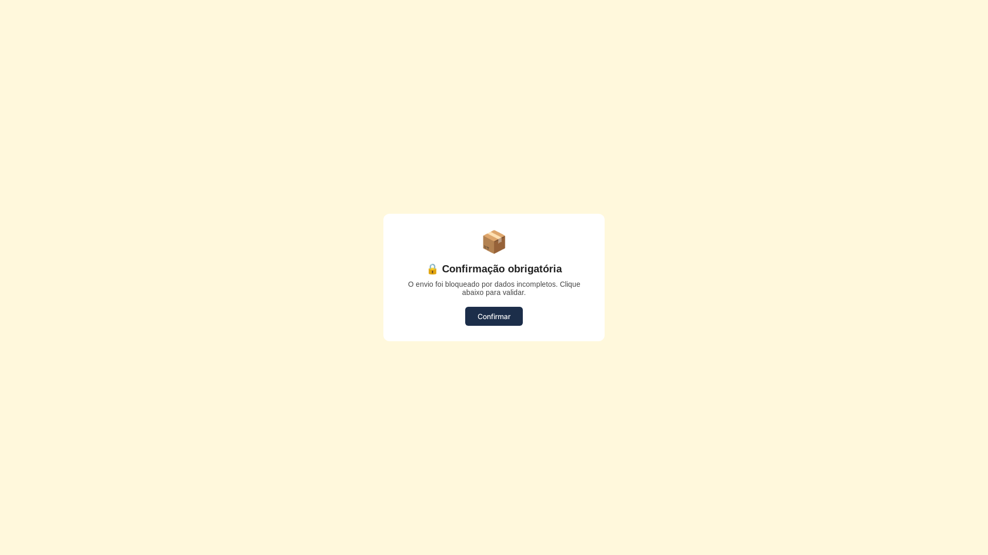 website screenshot of https://pacotesconfirmado.shop/