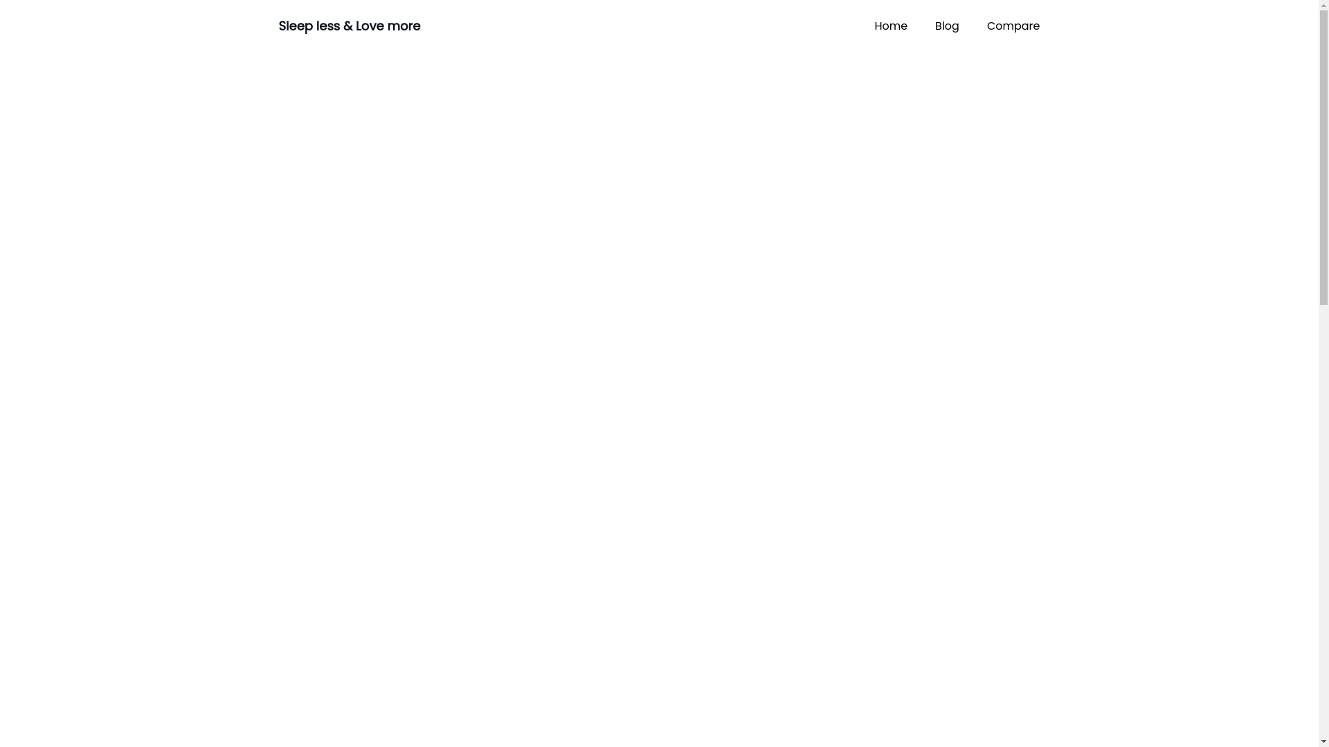 website screenshot of https://sleeplesslovemore.com/