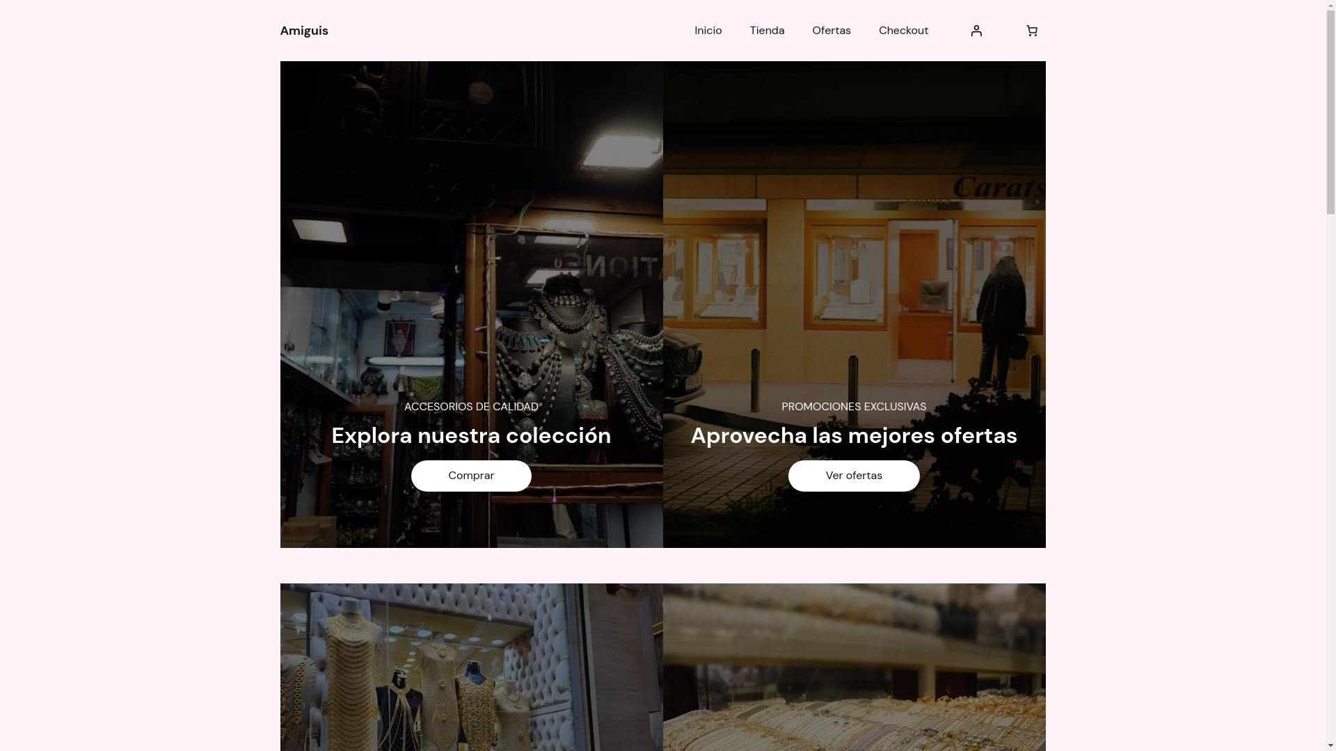 website screenshot of https://eviecore.online/