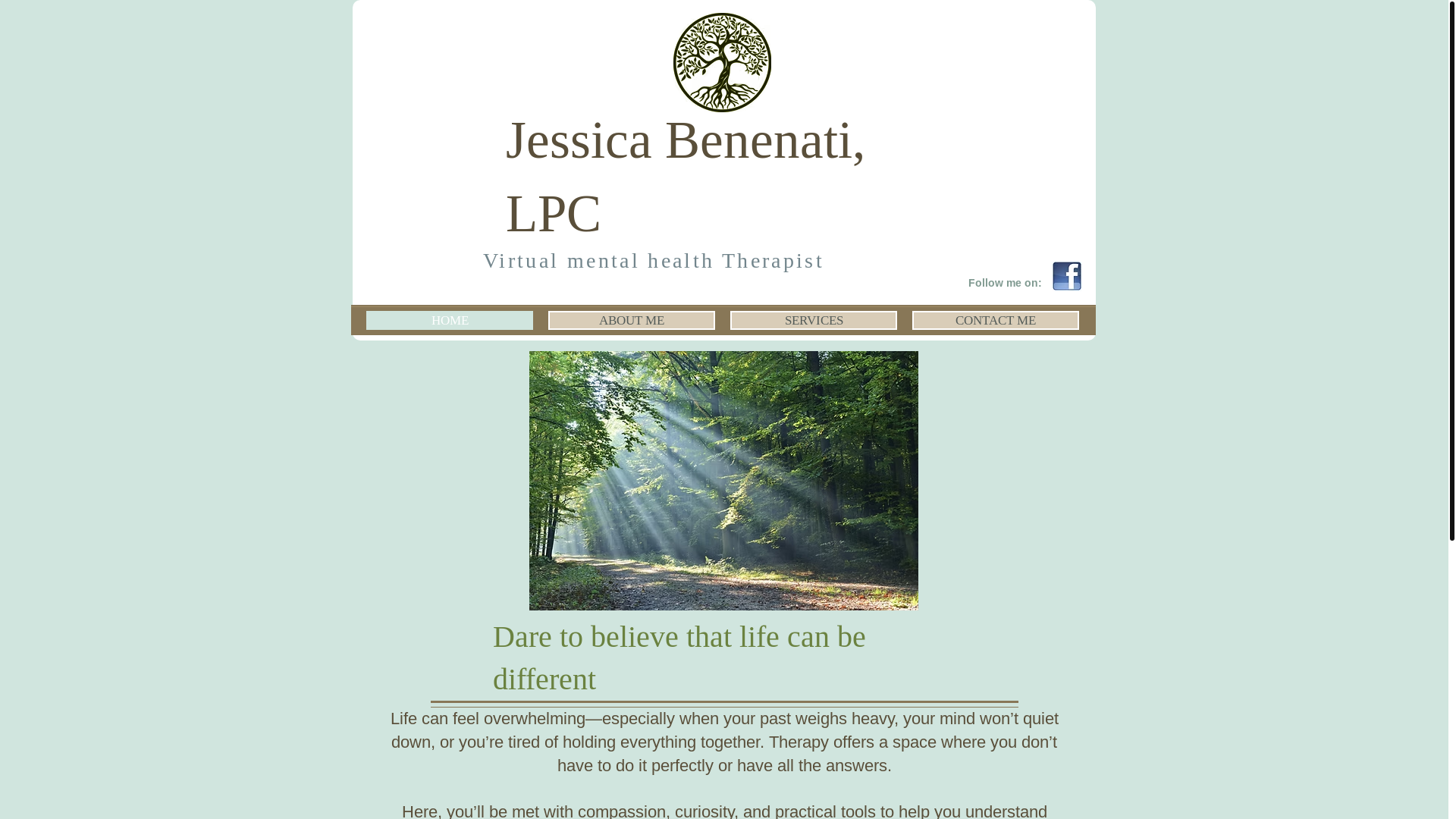 website screenshot of https://ascendcounselingnl.com/