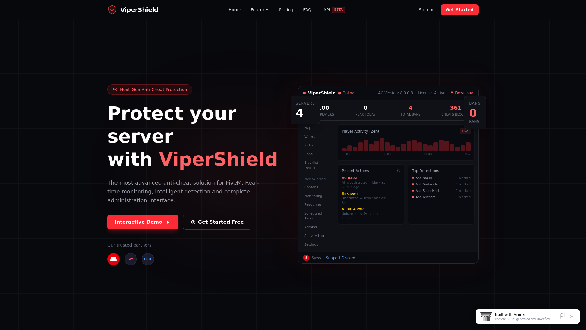 website screenshot of https://019d60cf-d0fe-7dda-8c8f-c5530a86094f.arena.site/