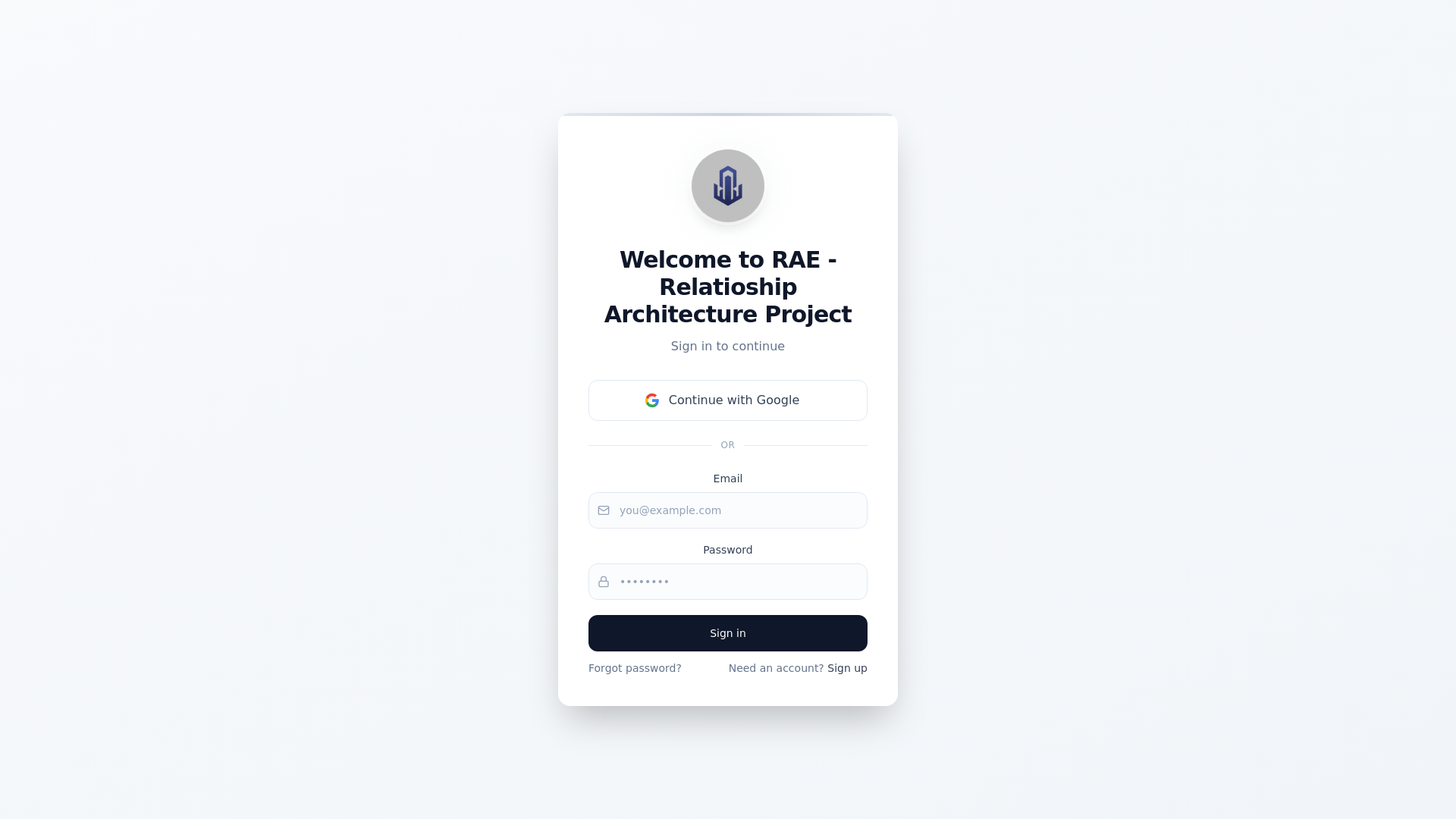 website screenshot of https://getmyrae.com