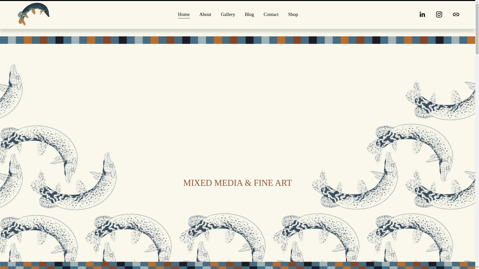 website screenshot of https://pikecreations.com/