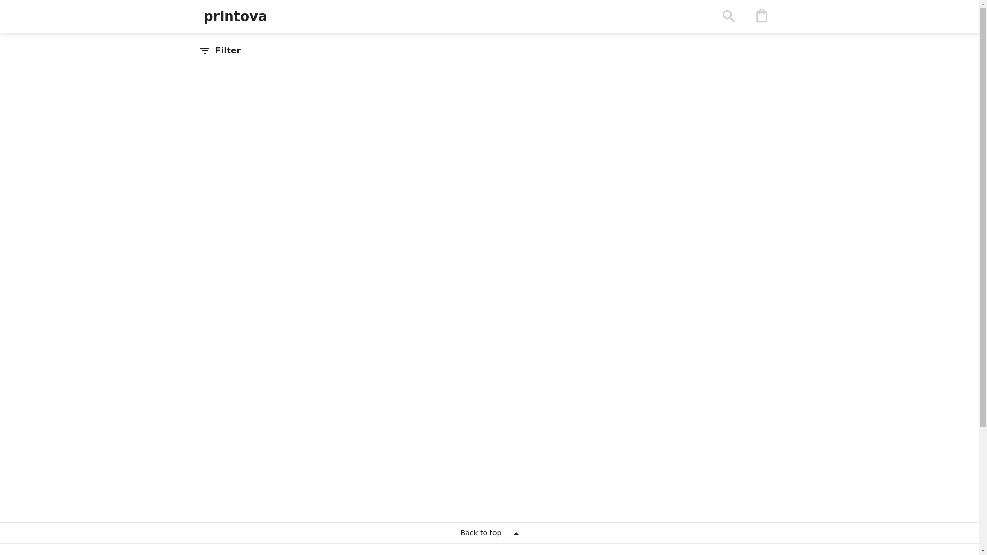 website screenshot of https://printova.net/