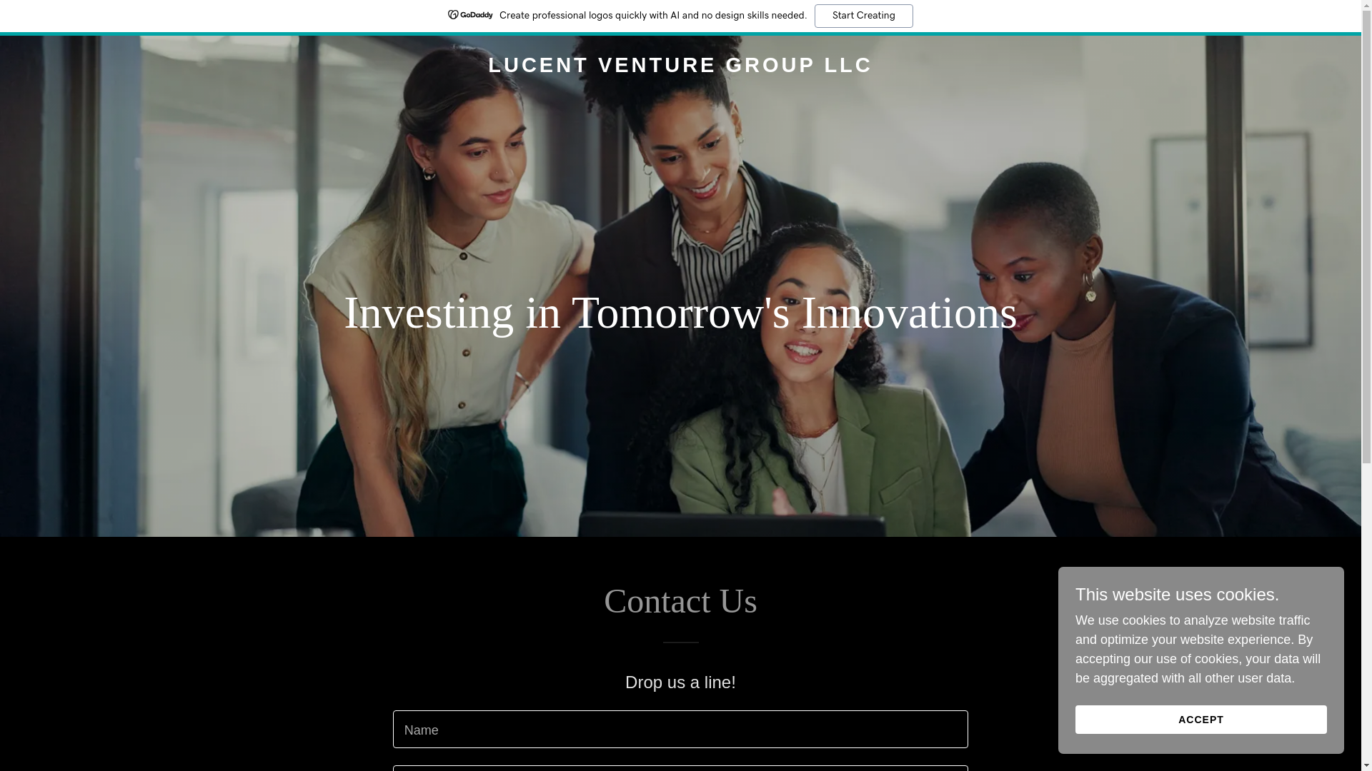 website screenshot of https://lucentvg.com/