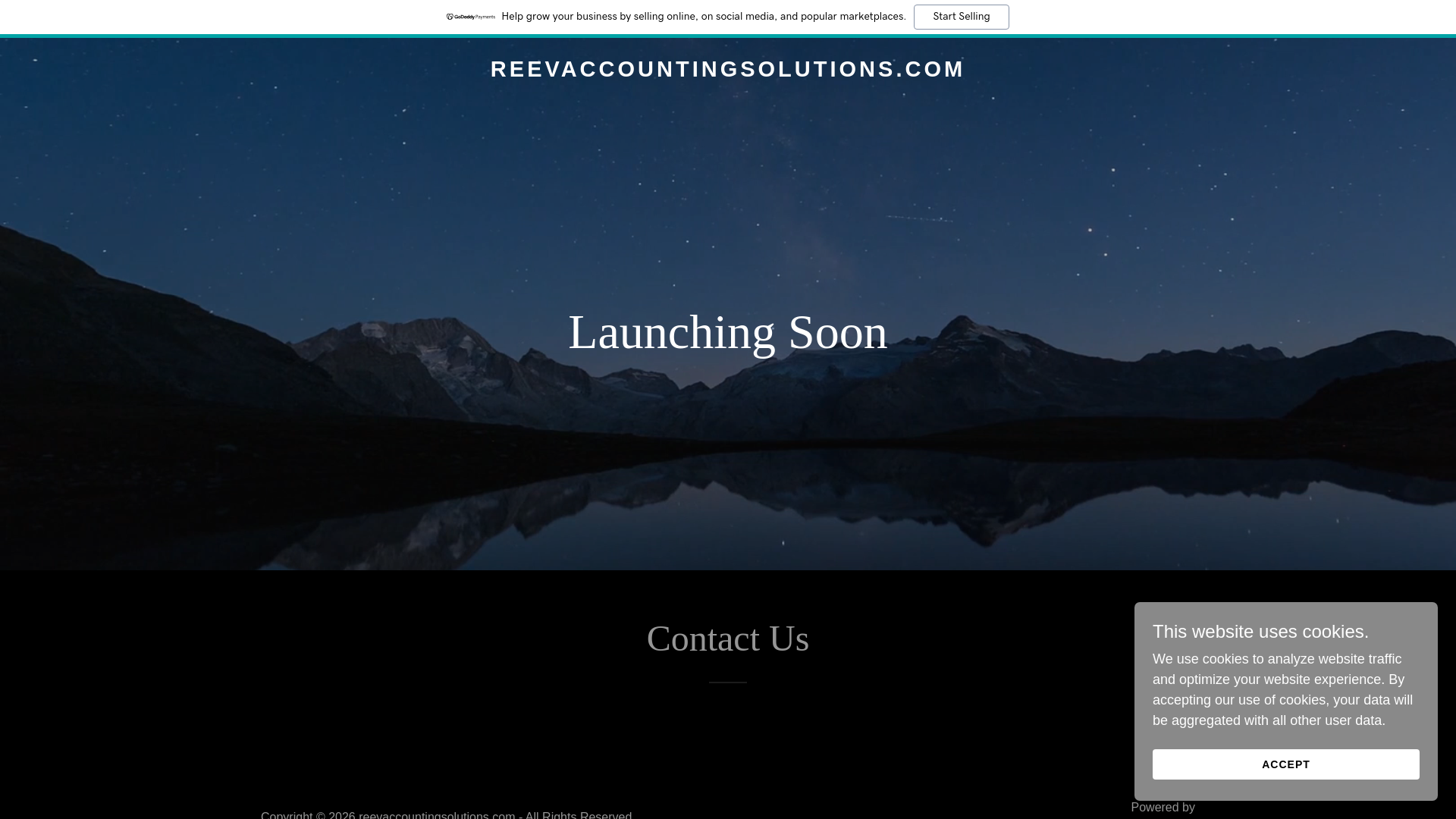 website screenshot of https://reevaccountingsolutions.com/