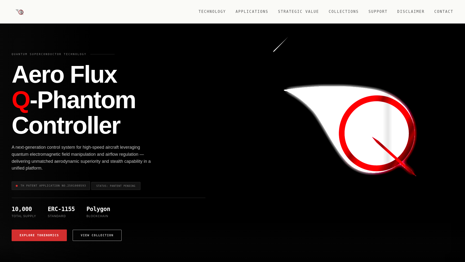 website screenshot of https://qphantom.com/