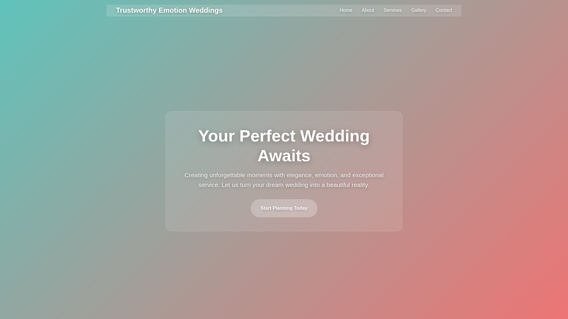 website screenshot of https://trustworthyemotionweddings.digital/