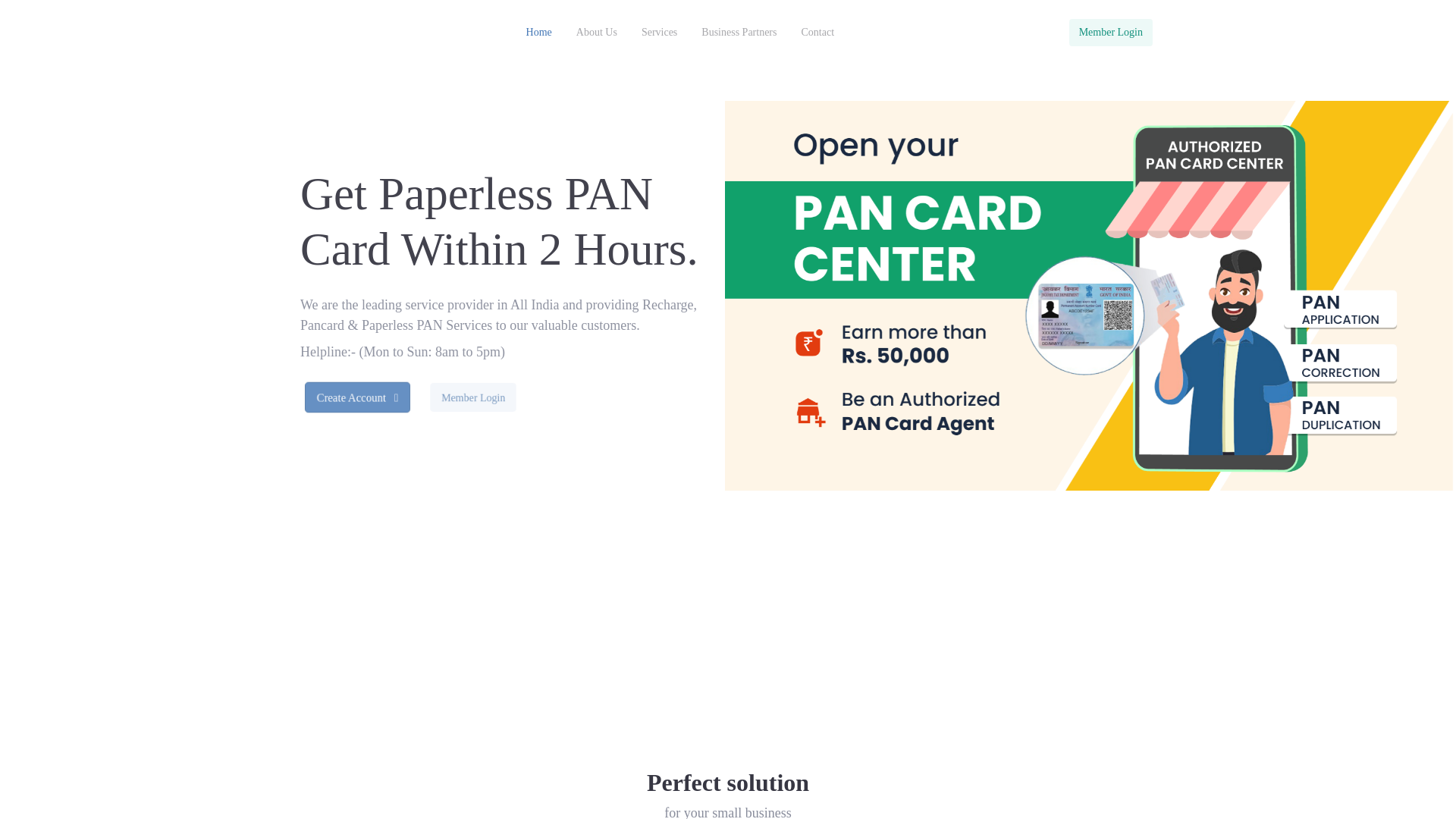 website screenshot of https://panpe.online/