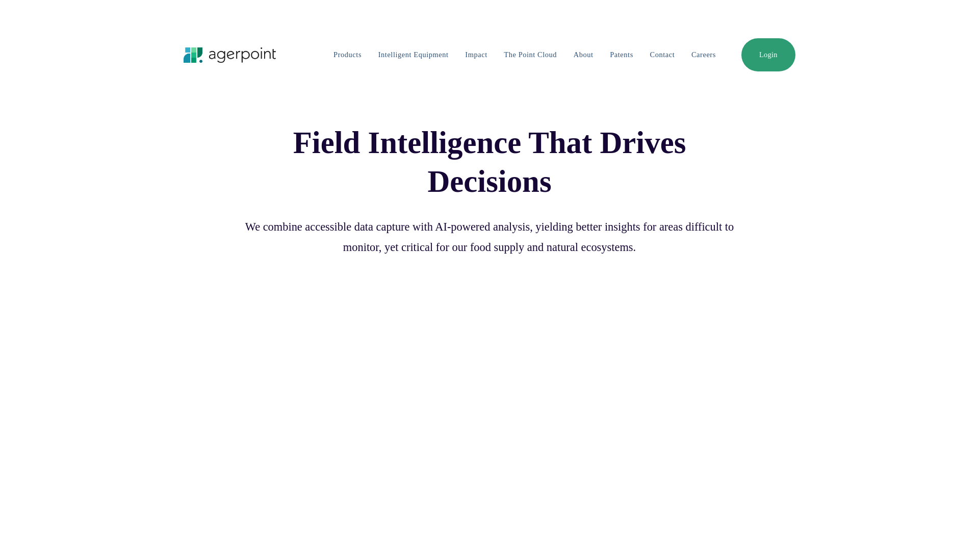 website screenshot of http://agerpoint.com