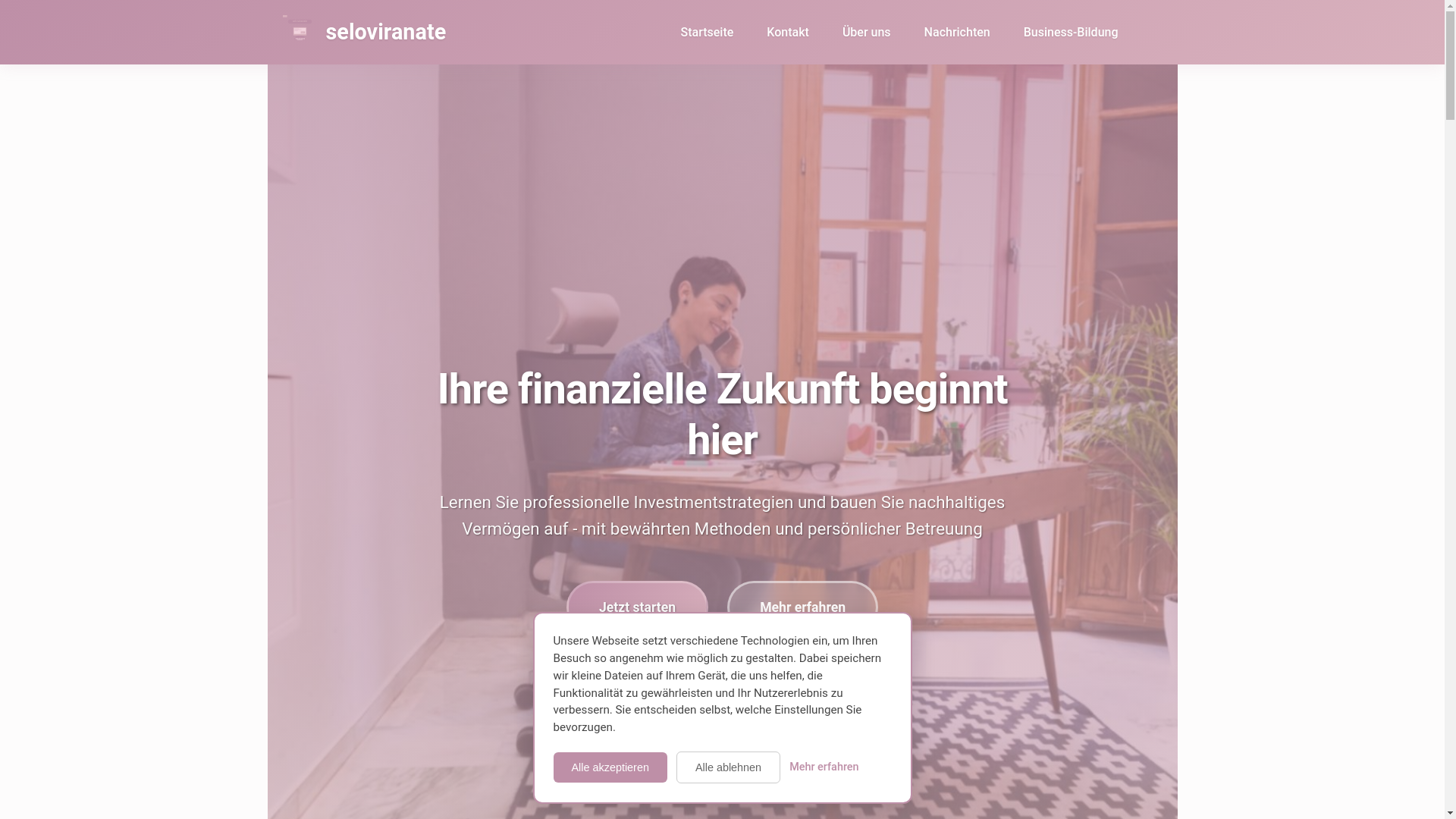 website screenshot of https://seloviranate.com/