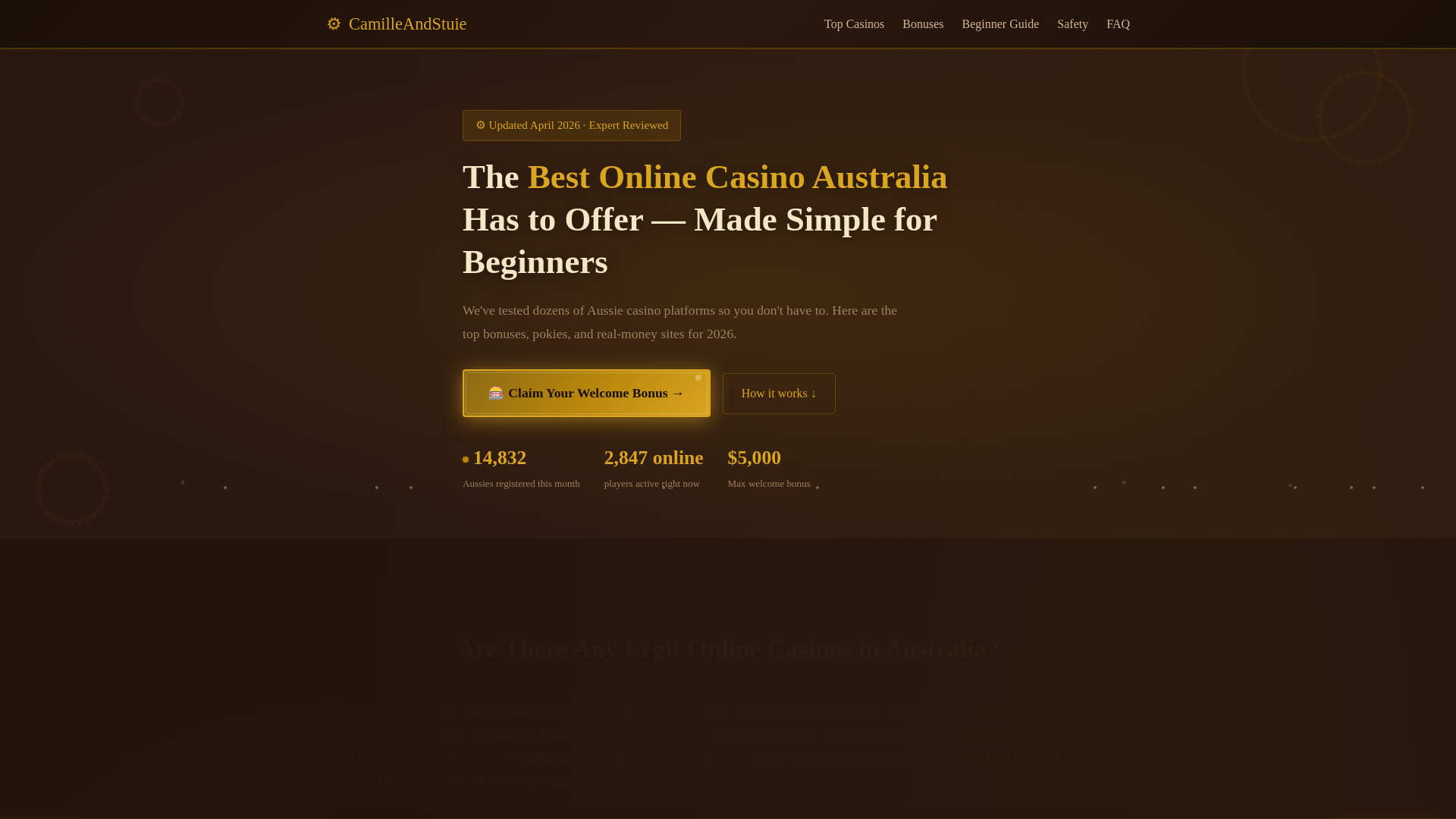 website screenshot of https://camilleandstuie-com.pages.dev/