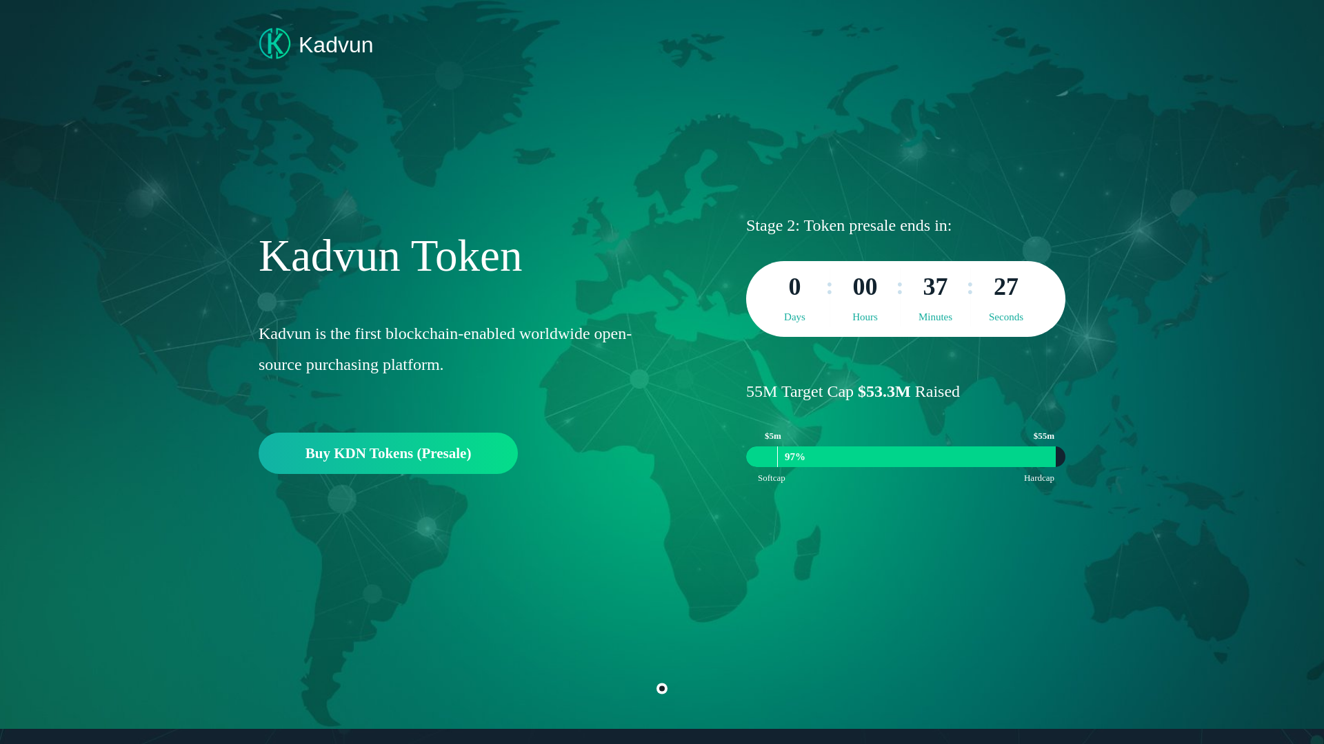 website screenshot of https://kadvun.com/