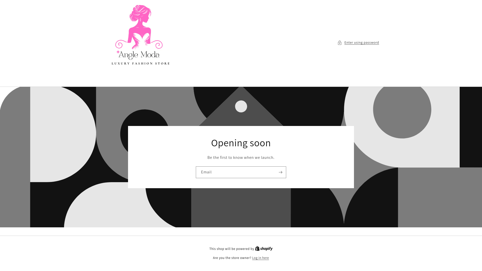 website screenshot of https://anglemoda.com/