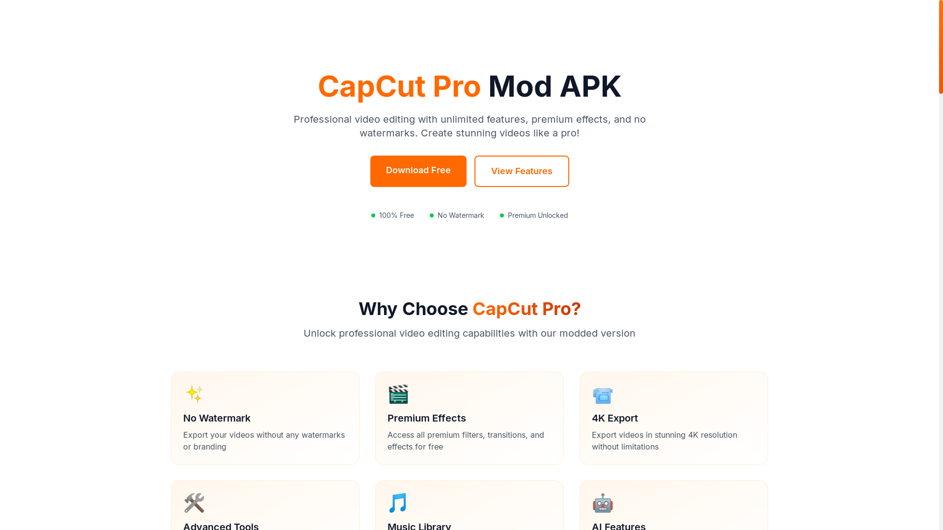 website screenshot of https://nextjs-modapk-capcutproapk.pages.dev/