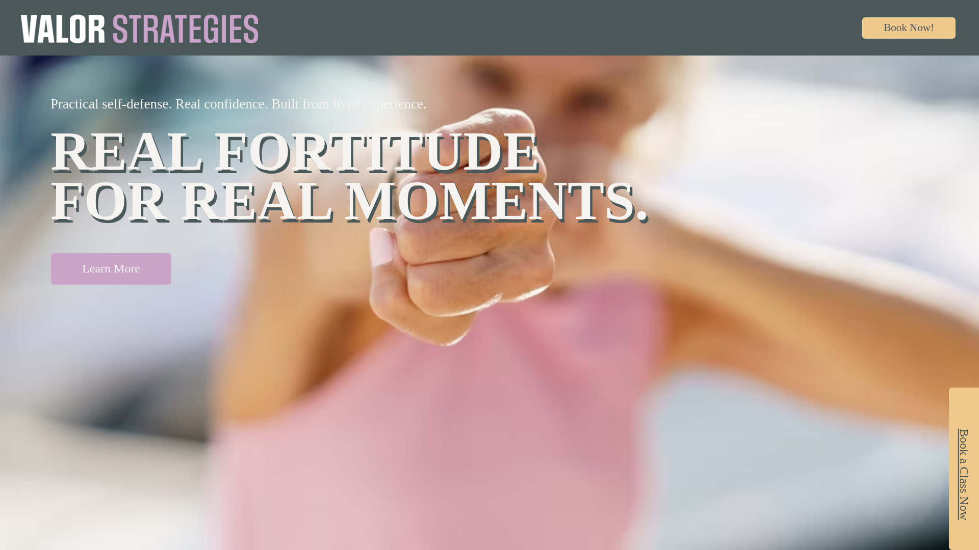 website screenshot of https://valortactics.org/