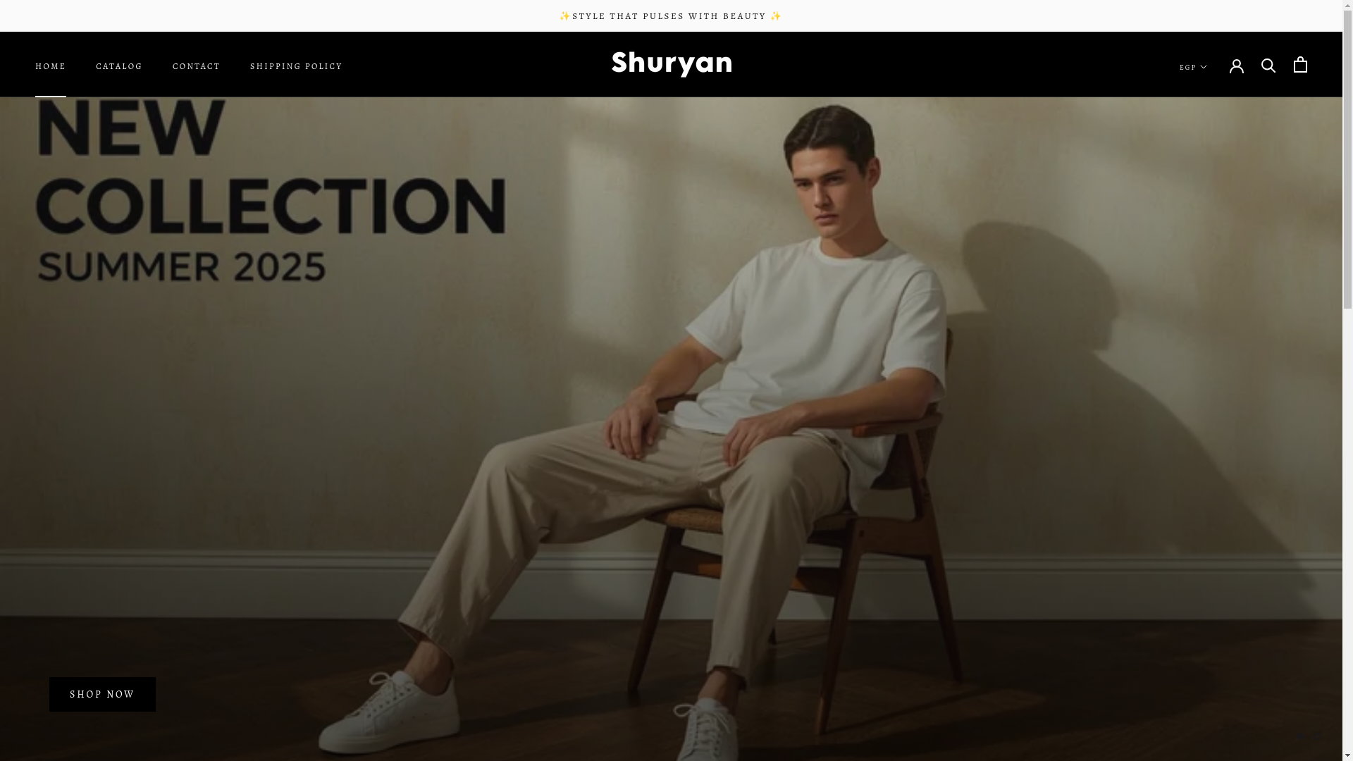 website screenshot of https://shuryaan.com/