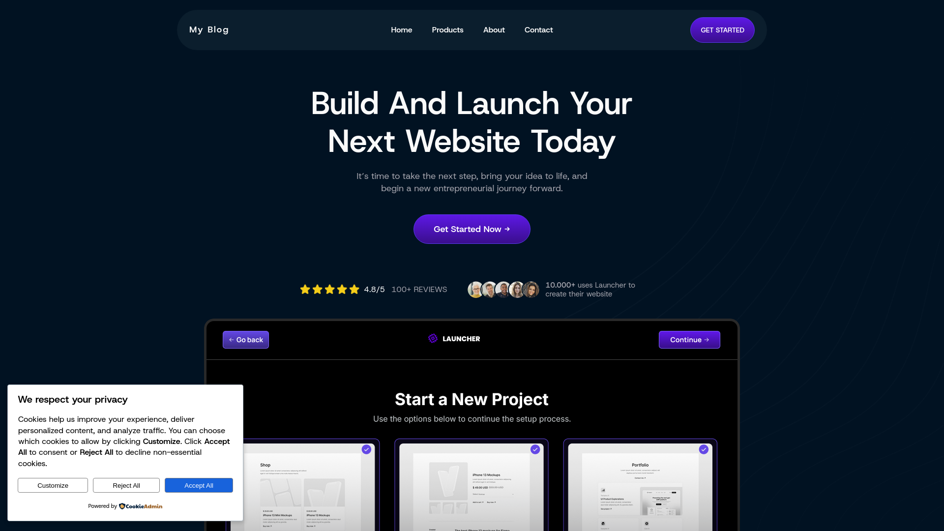 website screenshot of https://decoriabd.com/