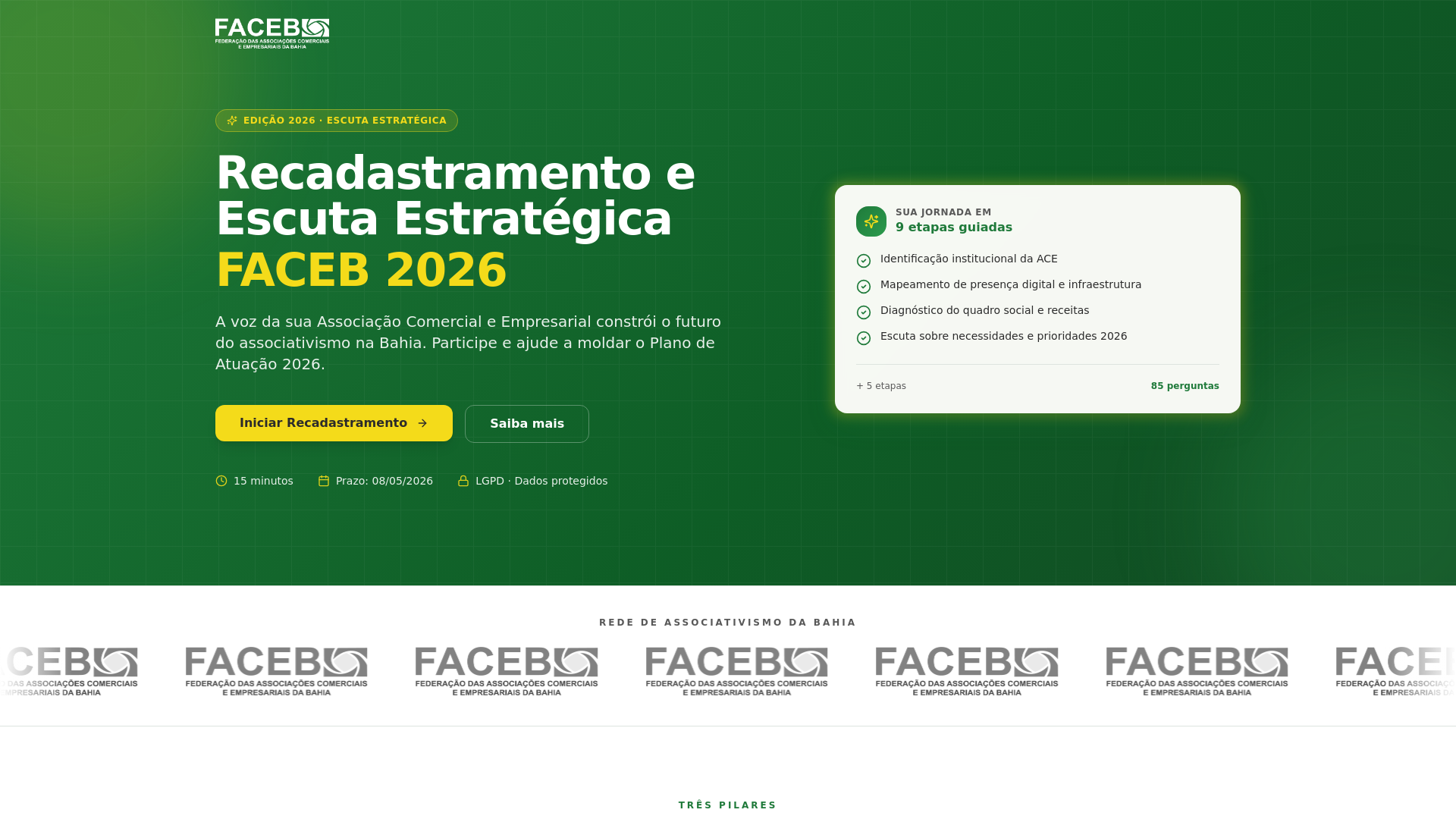 website screenshot of https://recadastramentofaceb2026.site/