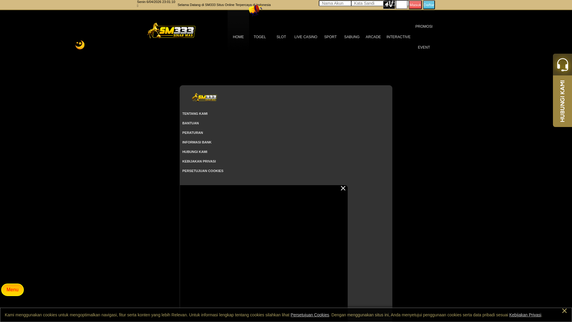 website screenshot of https://esteh2.site