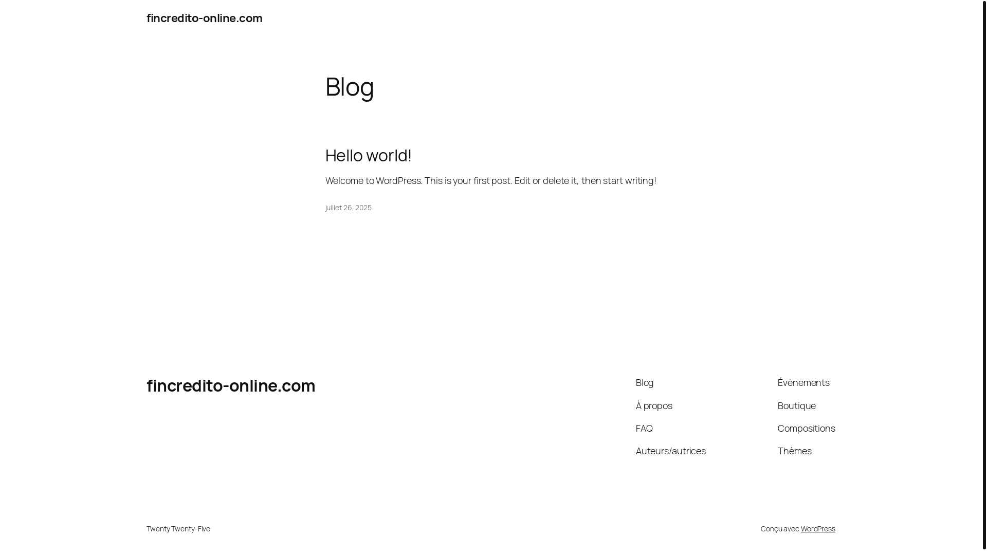 website screenshot of https://fincredito-online.com/