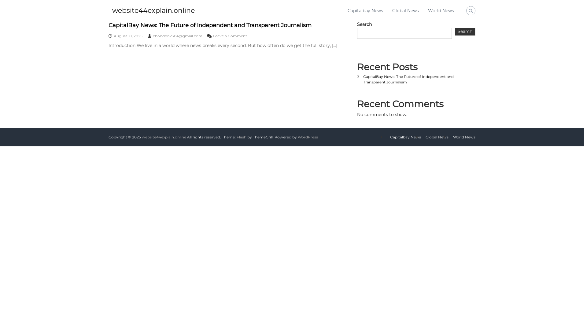 website screenshot of https://website44explain.online/