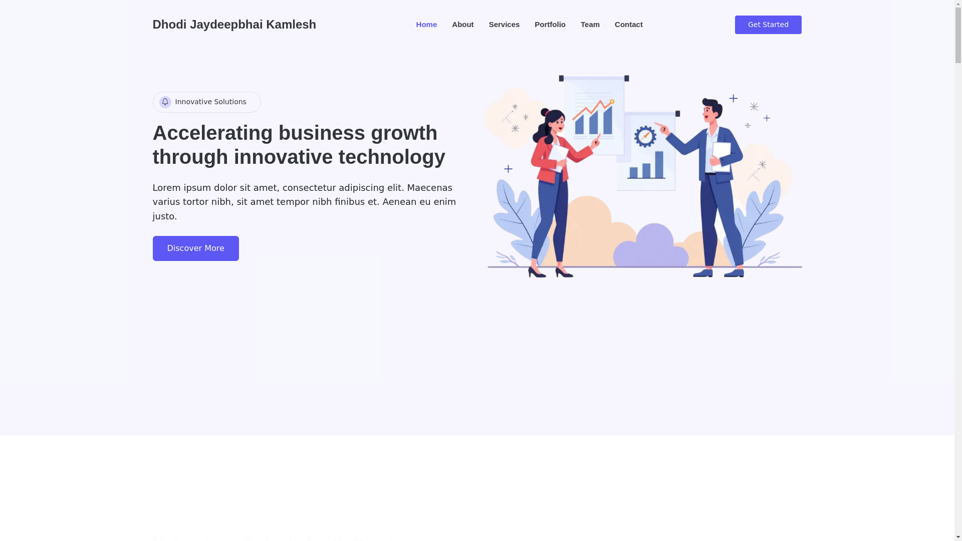 website screenshot of https://jaydeepbhai.pages.dev/