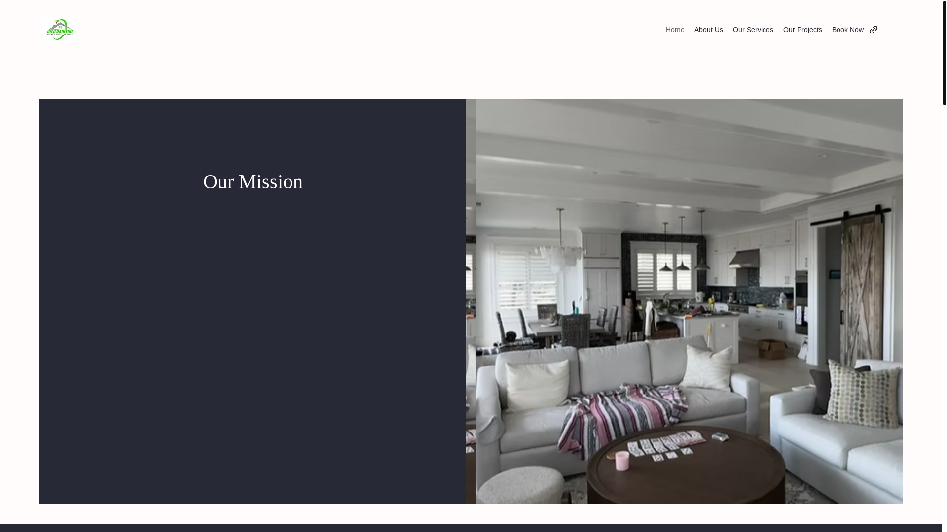 website screenshot of https://oceanfrontpainting.biz/