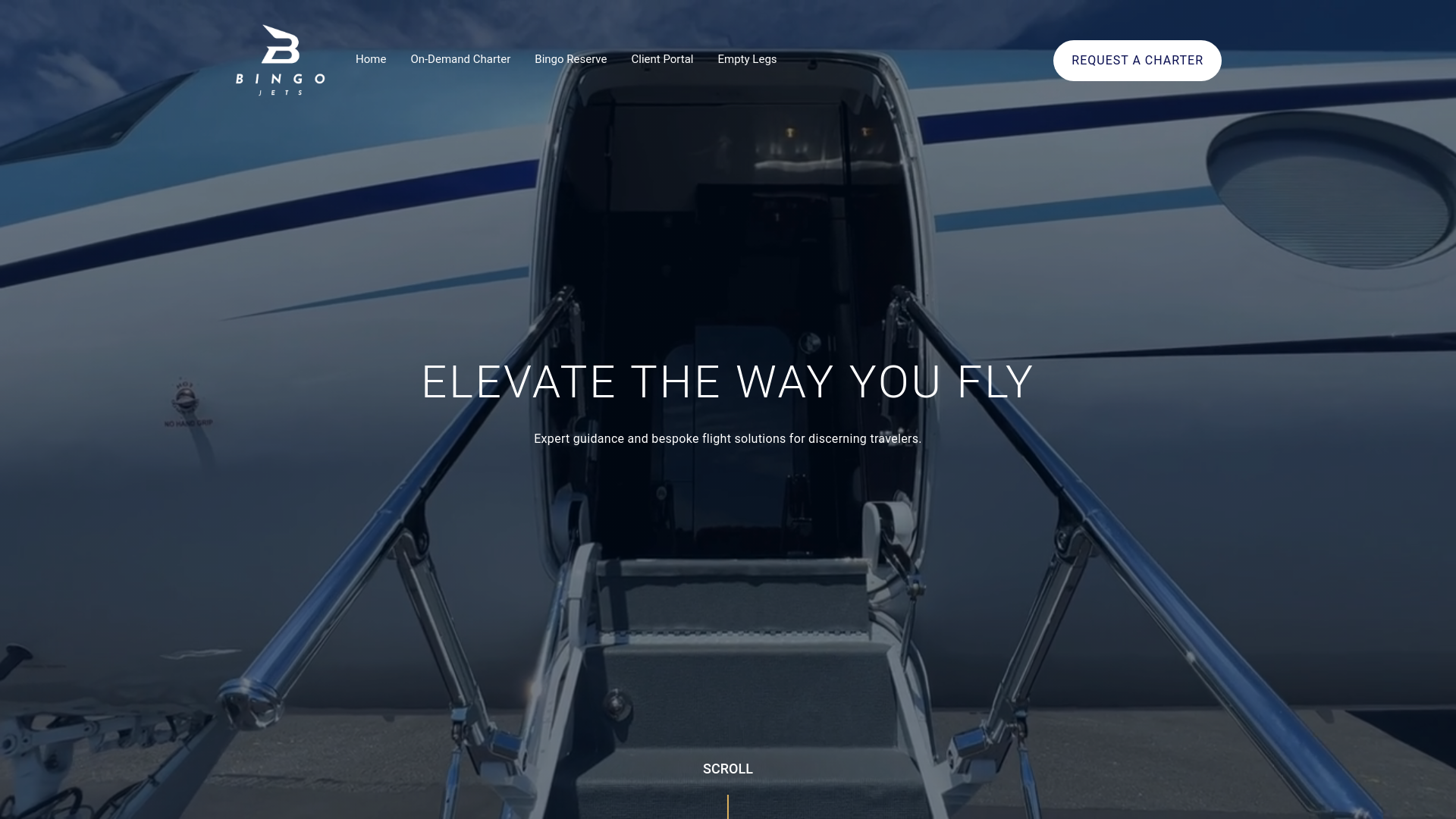 website screenshot of https://exploreprivatejets.help