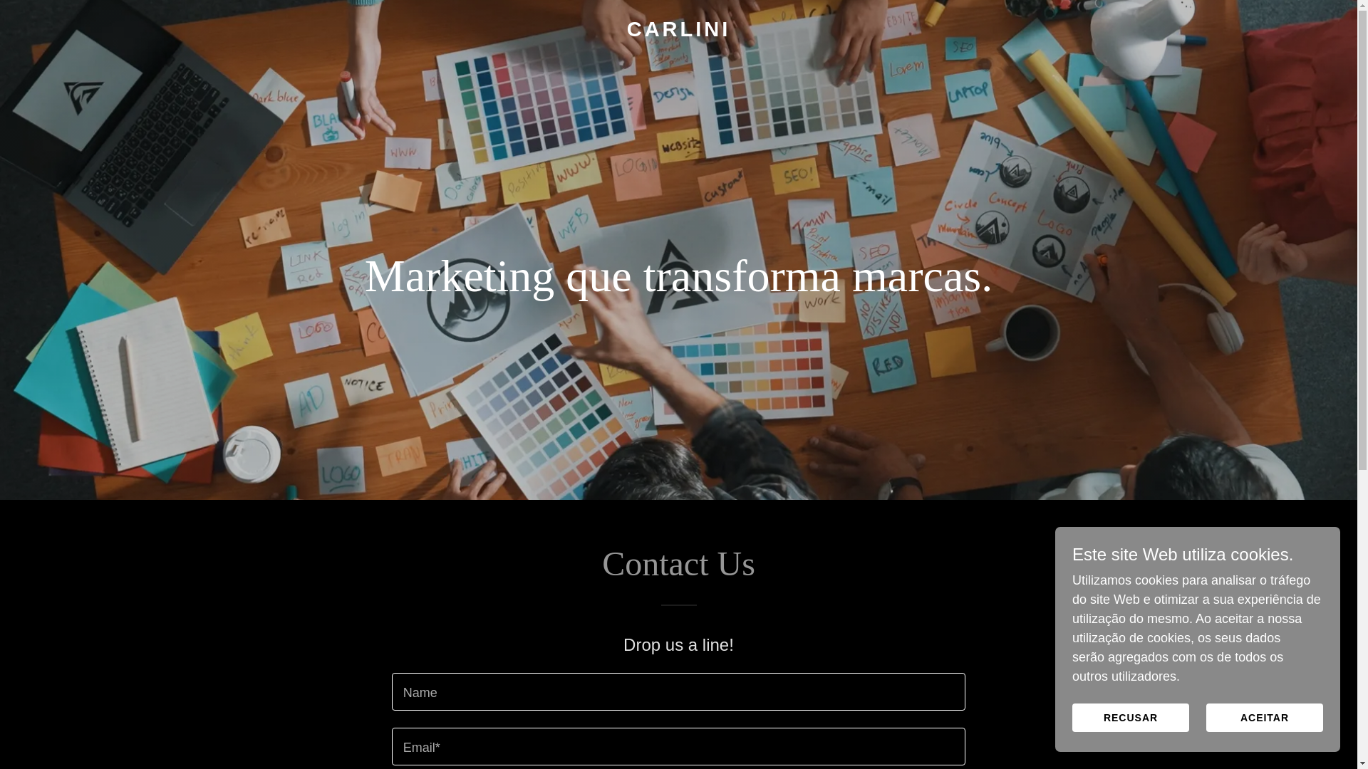 website screenshot of https://mycarlini.com/