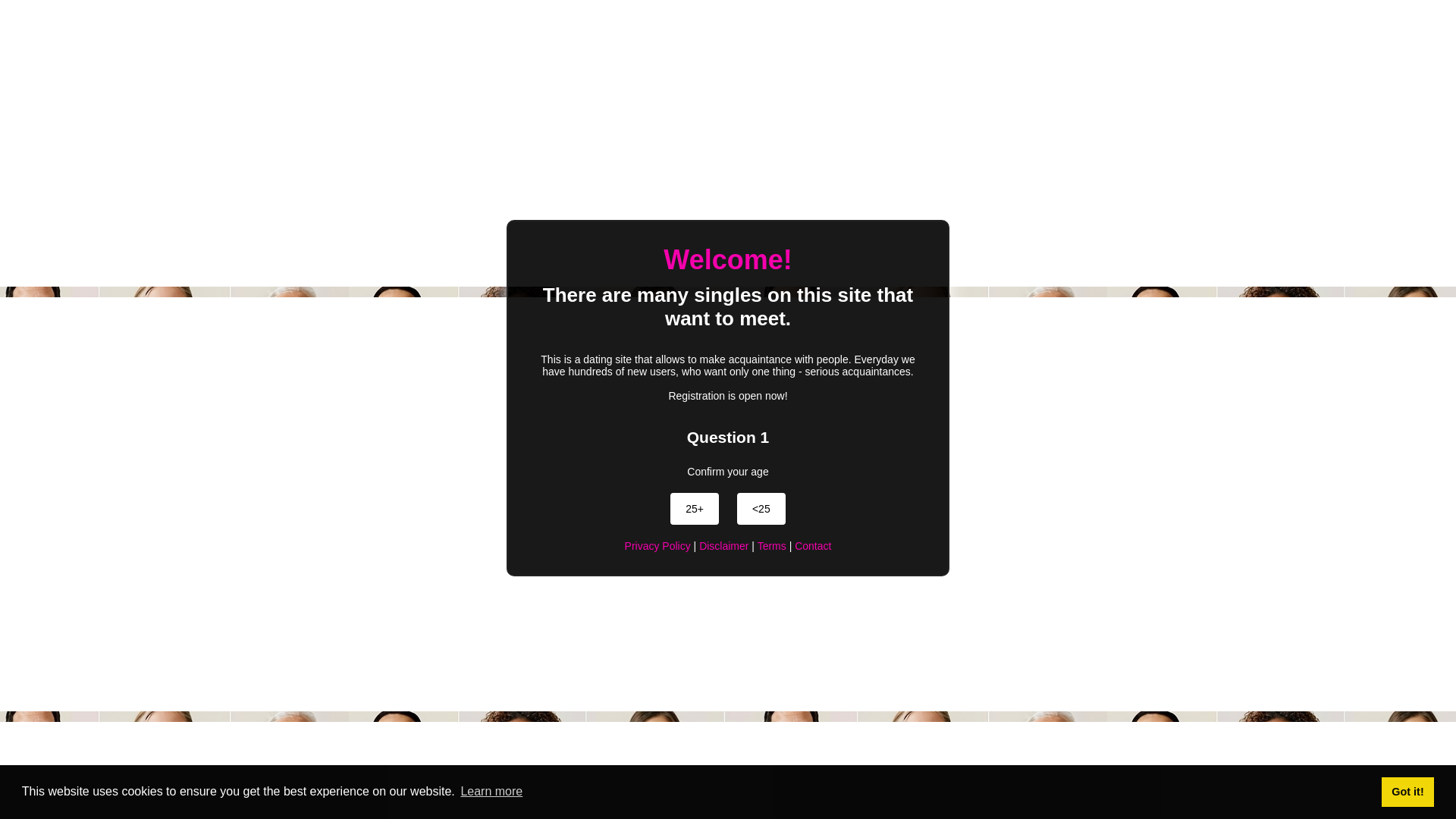 website screenshot of https://loveworldhub.com/