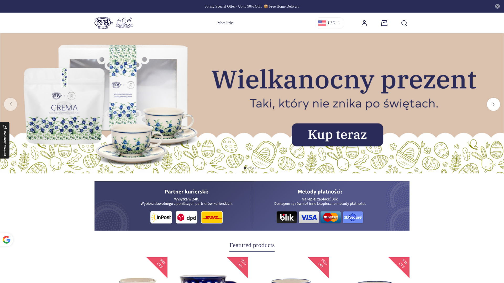 website screenshot of http://vintessa.shop/