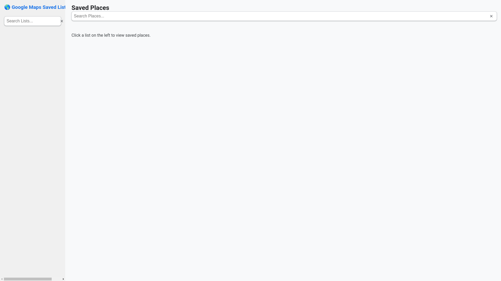 website screenshot of https://savedplaces.pages.dev/
