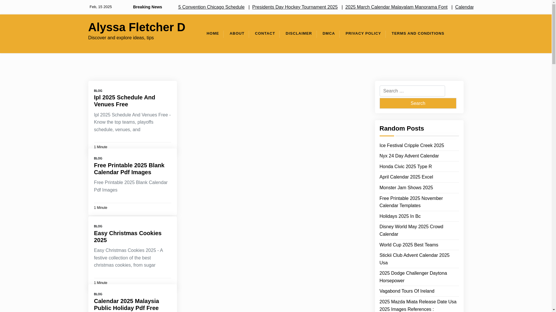 website screenshot of https://alyssafletcherd.pages.dev/