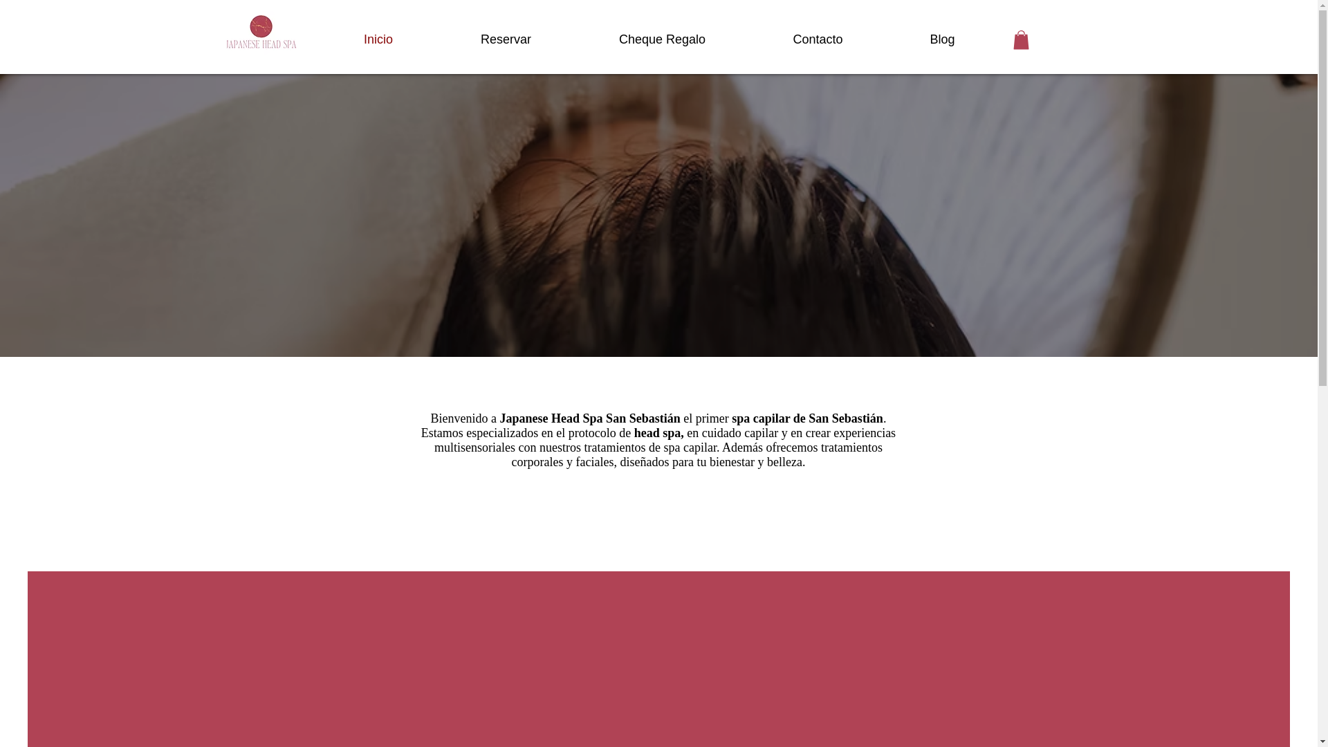 website screenshot of https://sansebastian-japaneseheadspa.com/