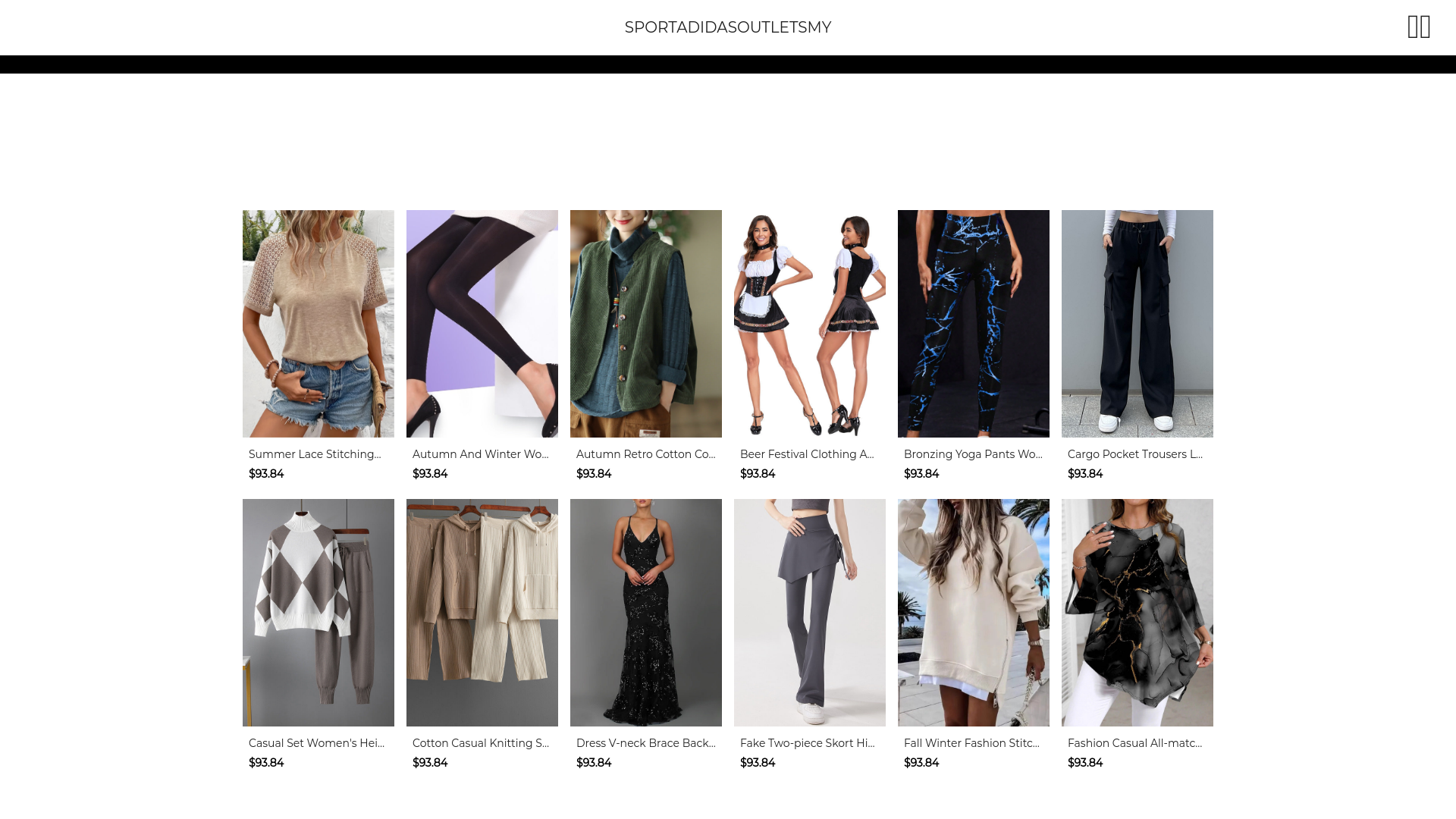 website screenshot of https://sportadidasoutletsmy.com/