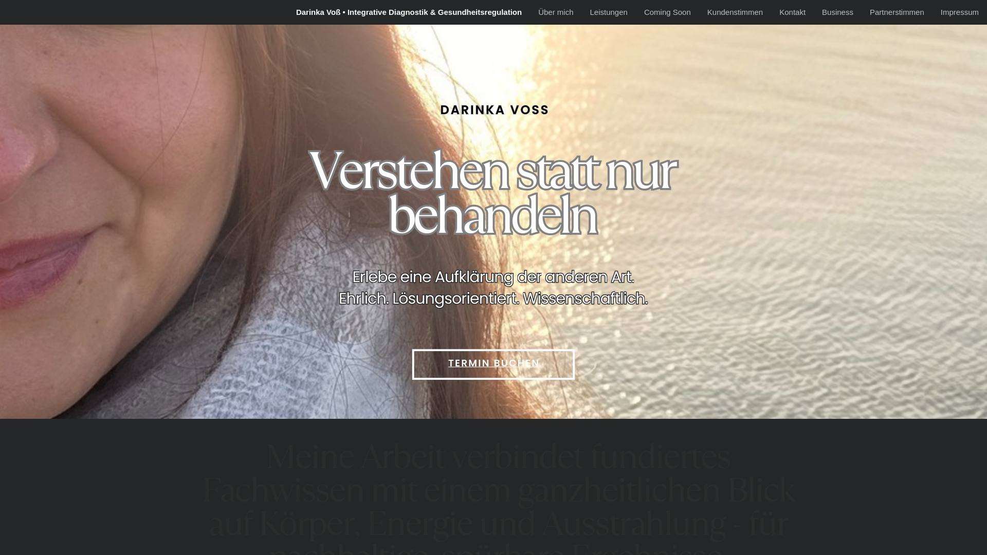 website screenshot of https://darinkavoss.com/
