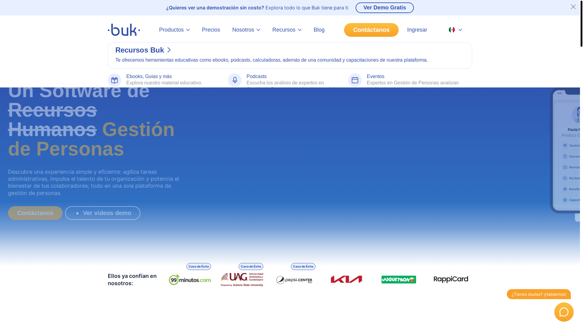 website screenshot of https://bukteams.com/