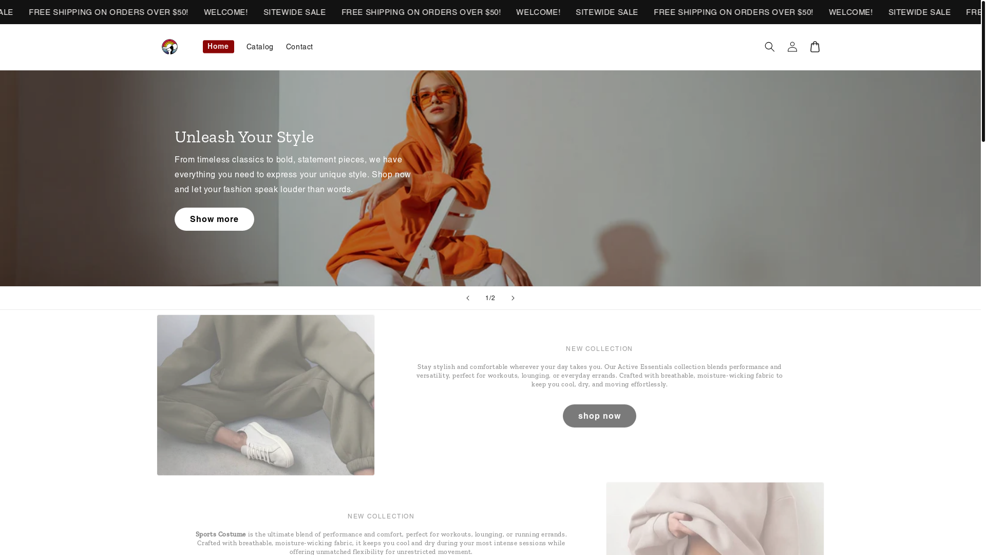 website screenshot of https://astral-projection.store/
