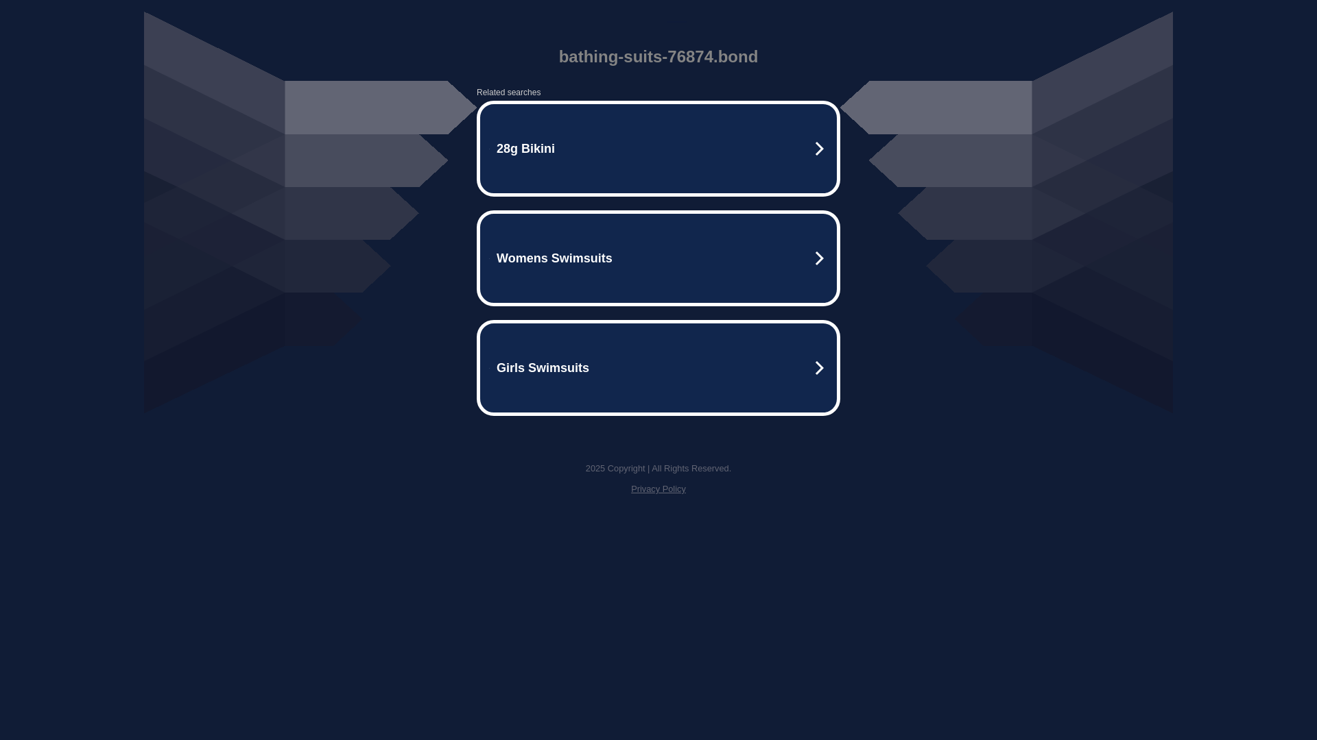 website screenshot of https://bathing-suits-76874.bond/