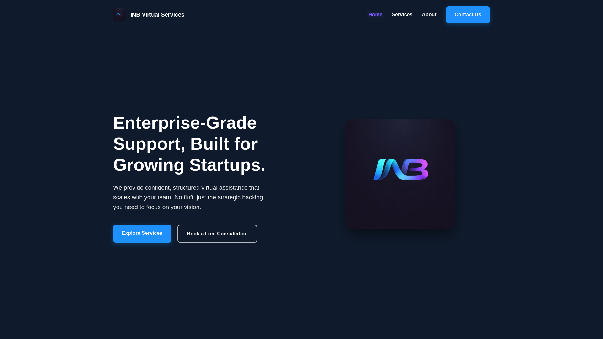 website screenshot of https://inbco-webpage.pages.dev/
