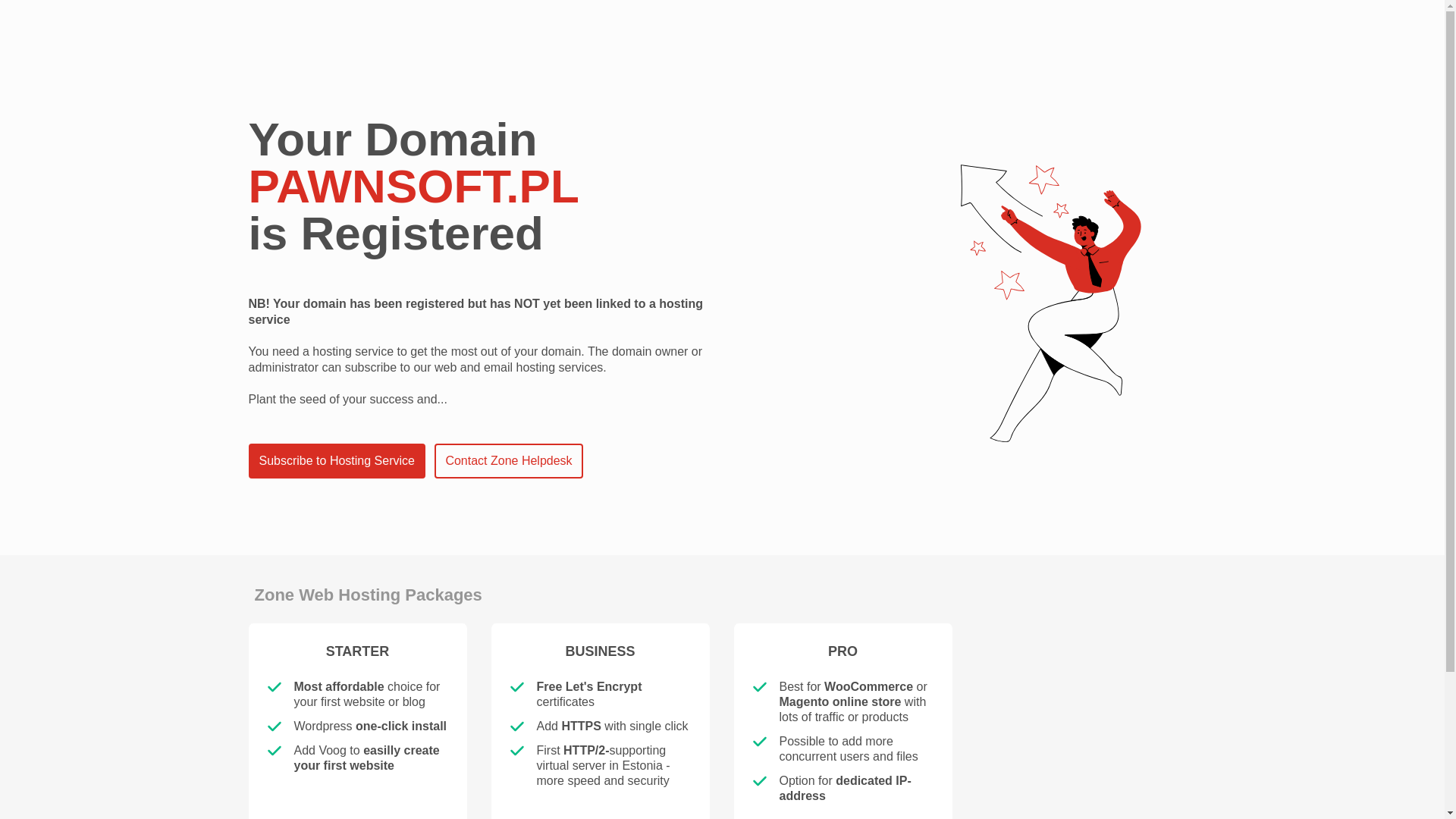 website screenshot of https://pawnsoft.pl/