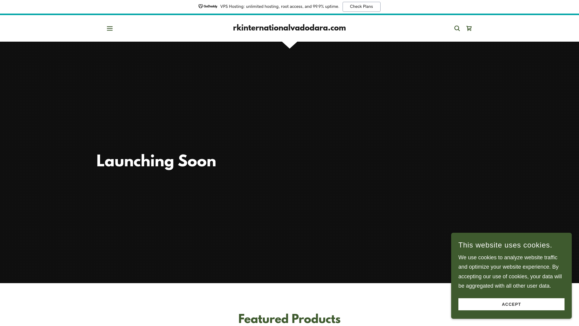 website screenshot of https://rkinternationalvadodara.com/