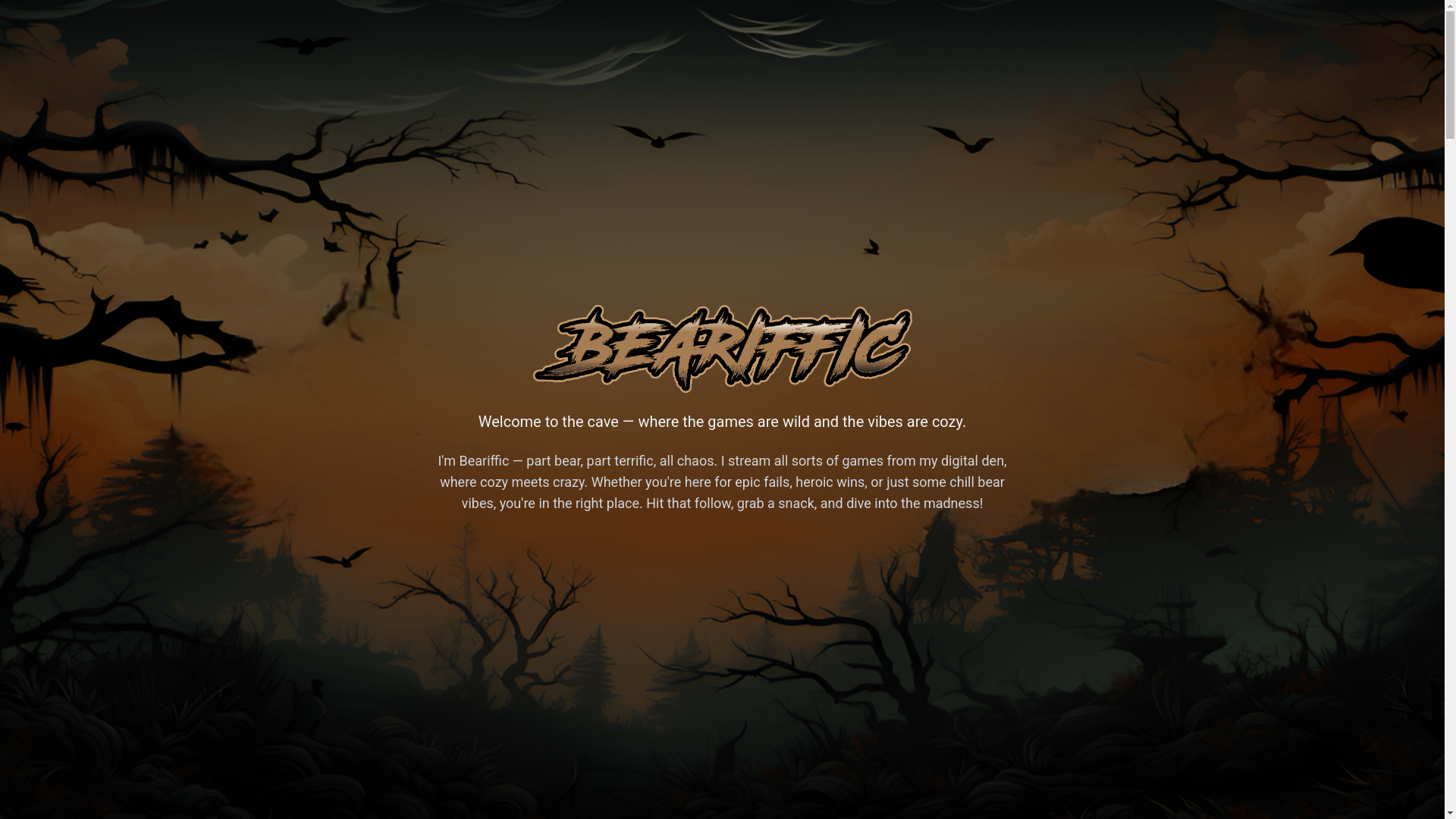website screenshot of https://beariffic.tv/