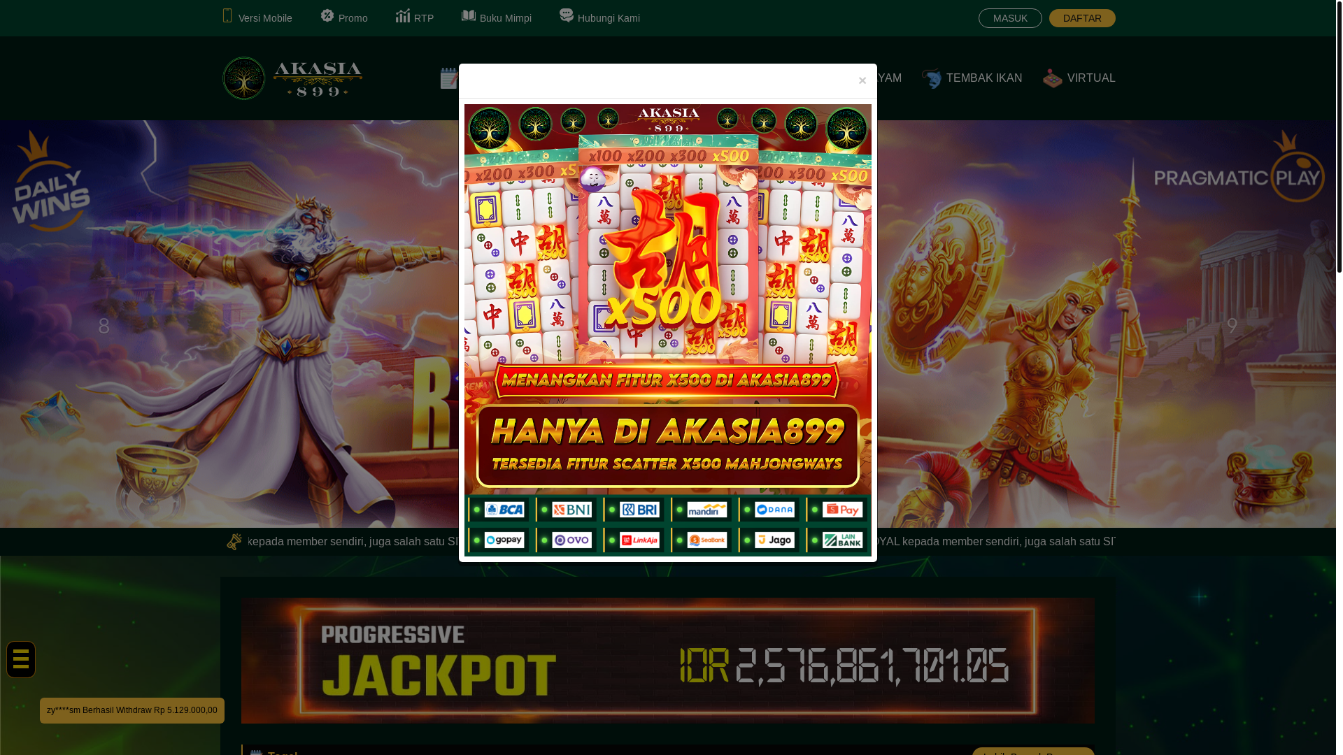 website screenshot of https://bossaka.site/